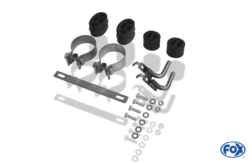 FOX Chrysler 300C 3,0l CRD Endschalldämpfer rechts/links - 2x100 Typ 17 rechts/links
