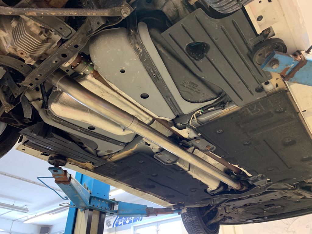 FOX Ford Focus III RS Verbindungsrohr Endschalldämpfer/ Katalytic converter