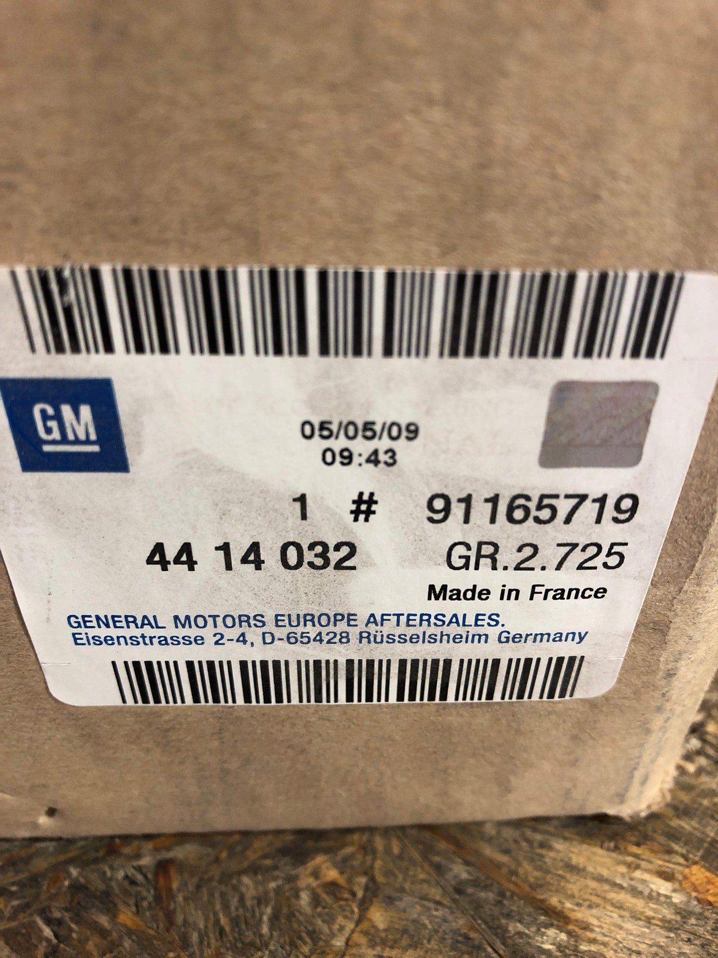 Original Opel Vivaro A Box Scheinwerfer links Neu