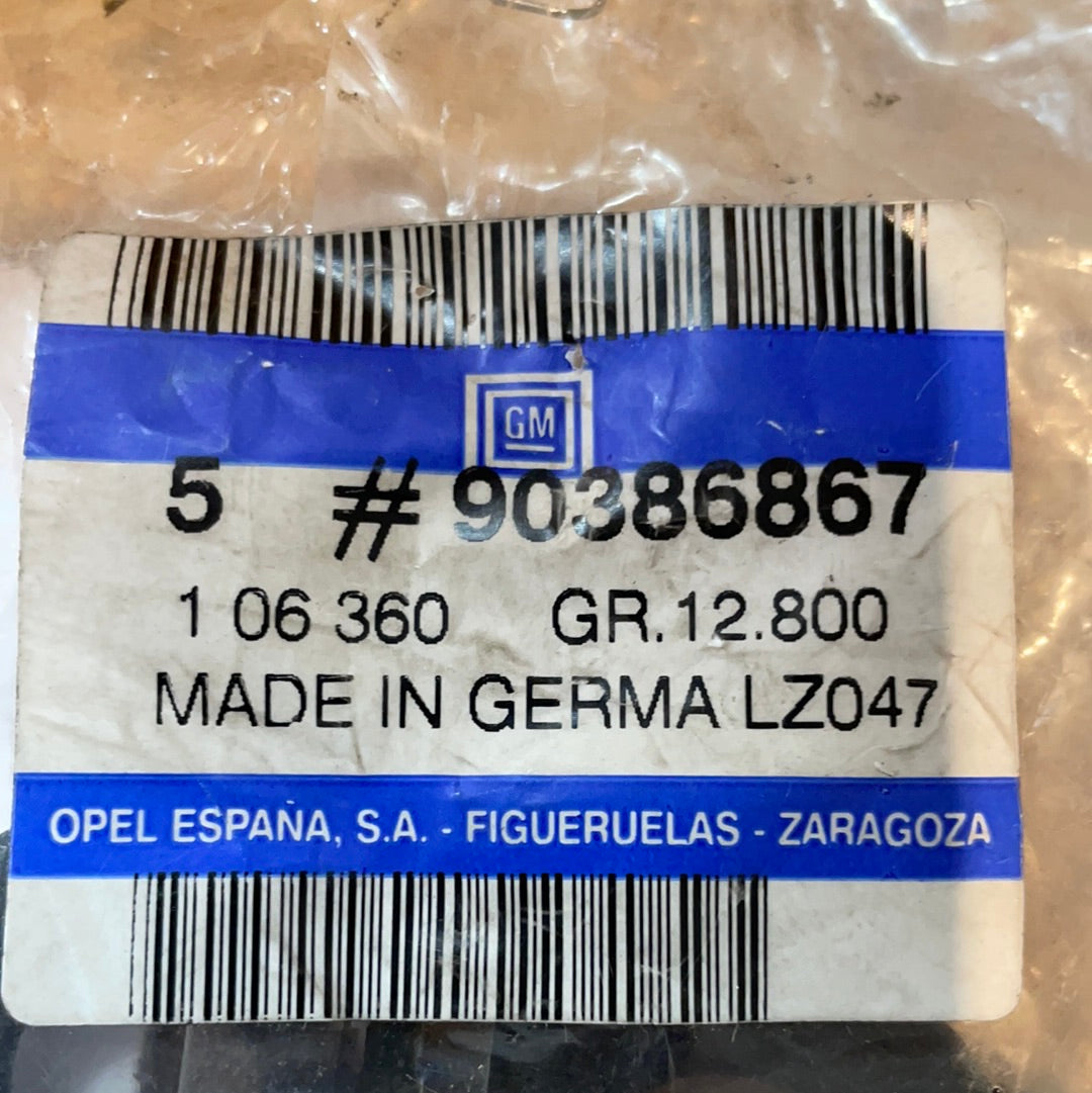 Original GM Opel Corsa B Tigra A Dichtring Wasserabweiser Stirnwand Neu