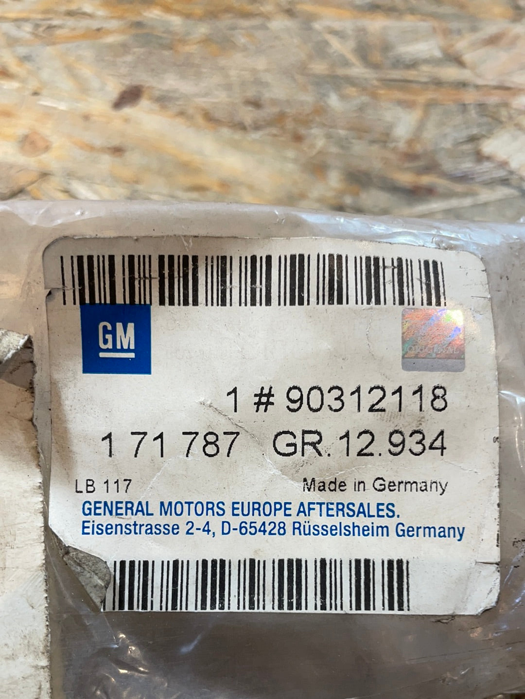 Original GM Opel Vectra A Schutzzierleiste hinten rechts Neu