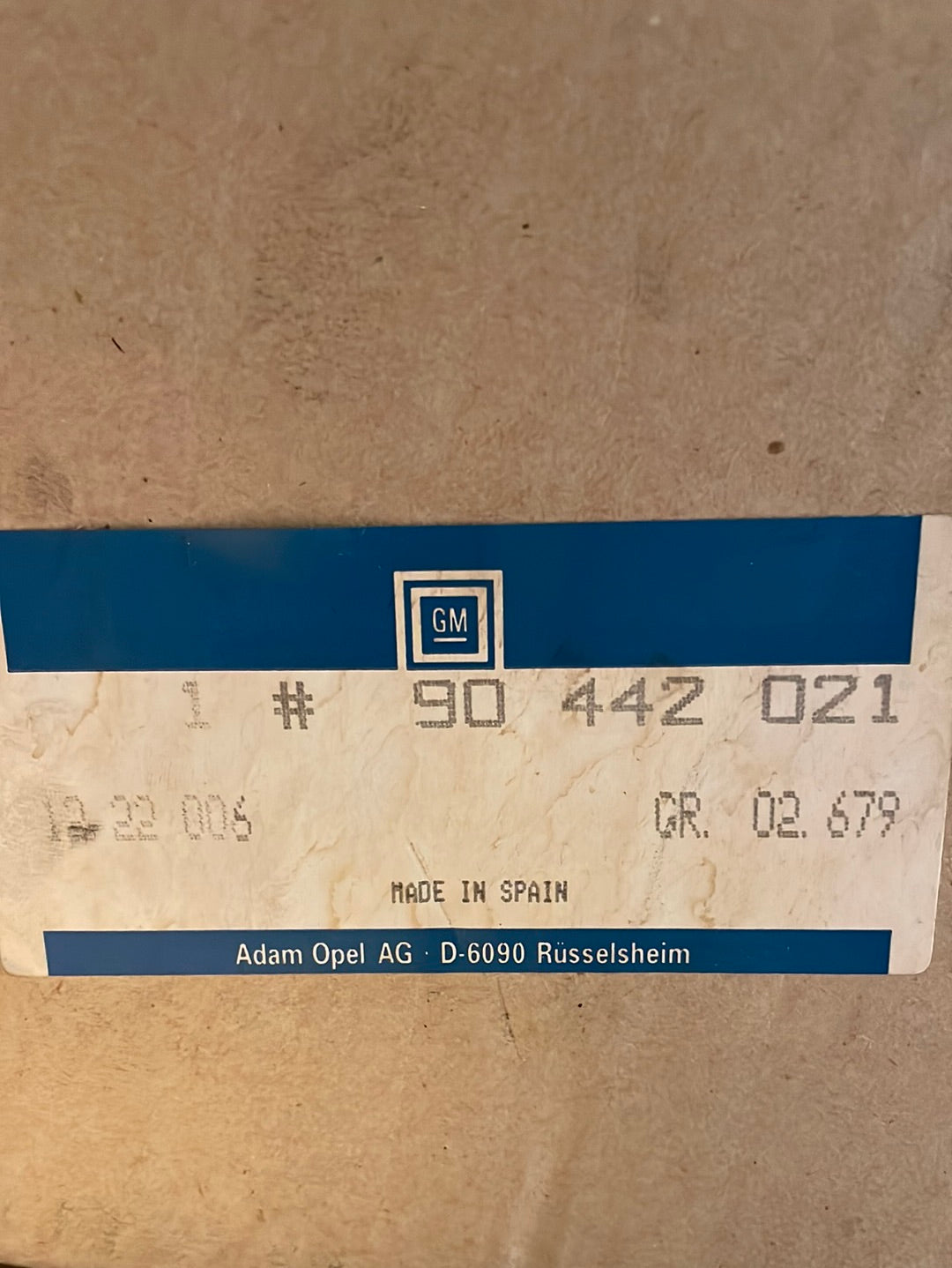 Original GM Opel Astra F Rückleuchte rechts Neu