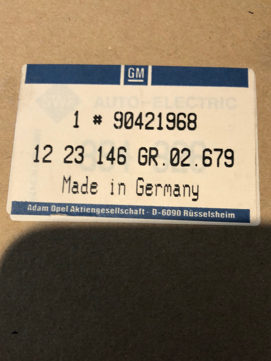 Original GM Opel Astra F GSi Heckleuchte rechts Neu