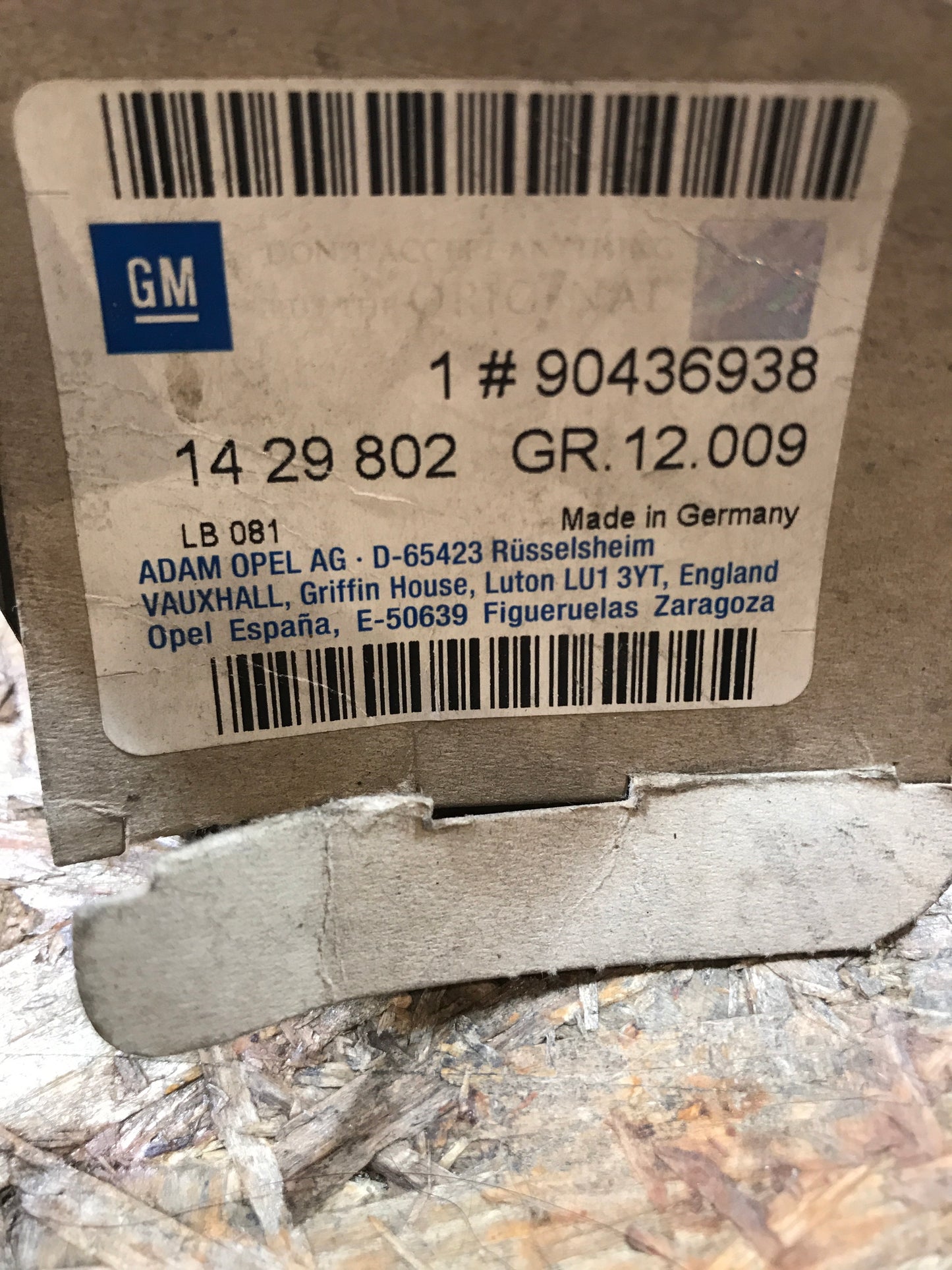 Original Opel Vectra B Aschenbecher Mittelkonsole Tunnel vorn NEU