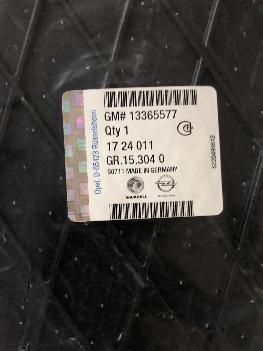 Original GM Opel Astra J GTC Laderaumschale Kofferraum Neu