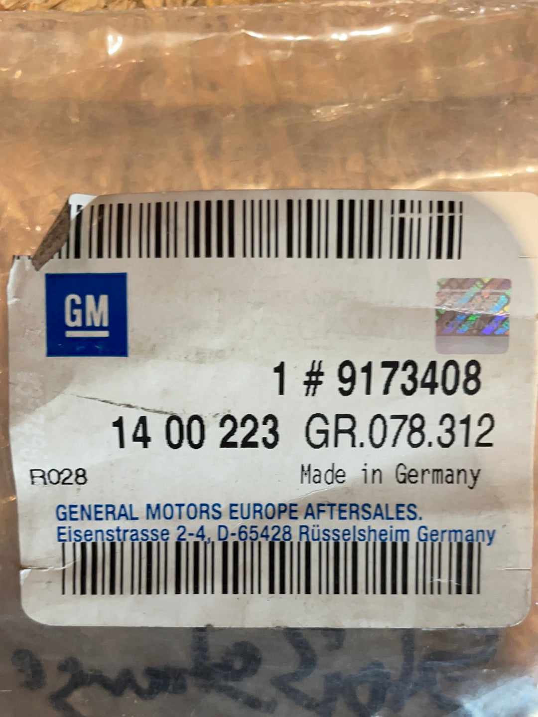 Original GM Opel Omega B Halterung Stoßstange vorne rechts Neu