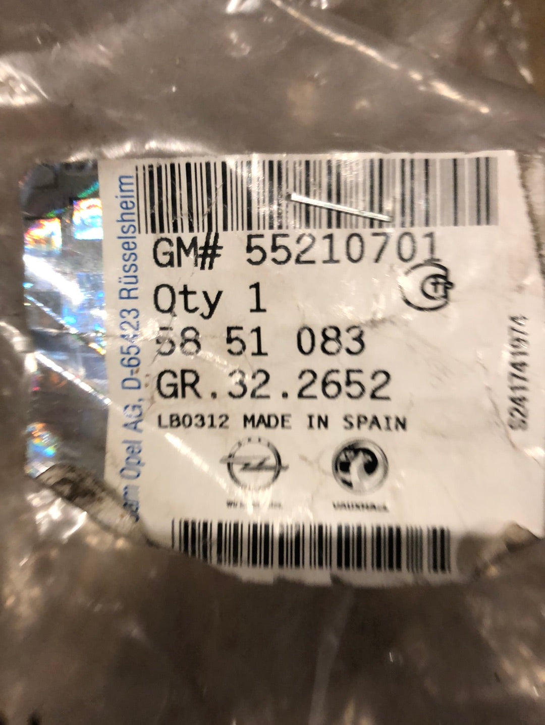 Original GM Opel Astra H Signum Vectra C Zafira B Kühler AGR-Ventil Neu