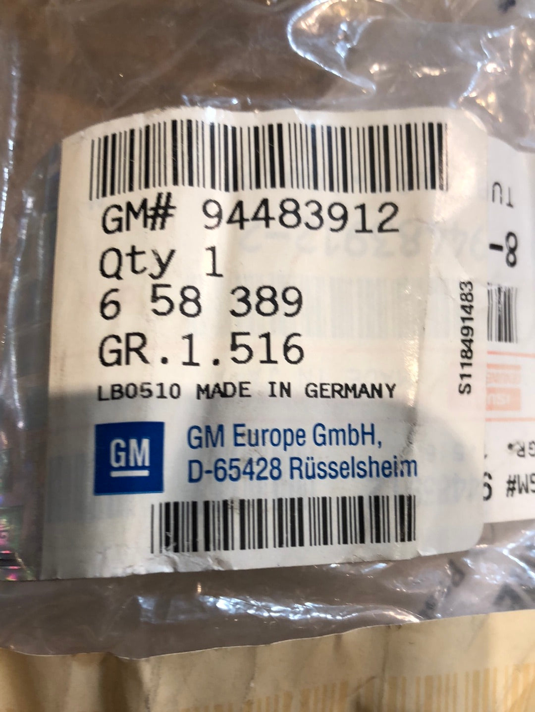 Original GM Opel Corsa B Tigra A Führungsrohr Ölpeilstab Neu