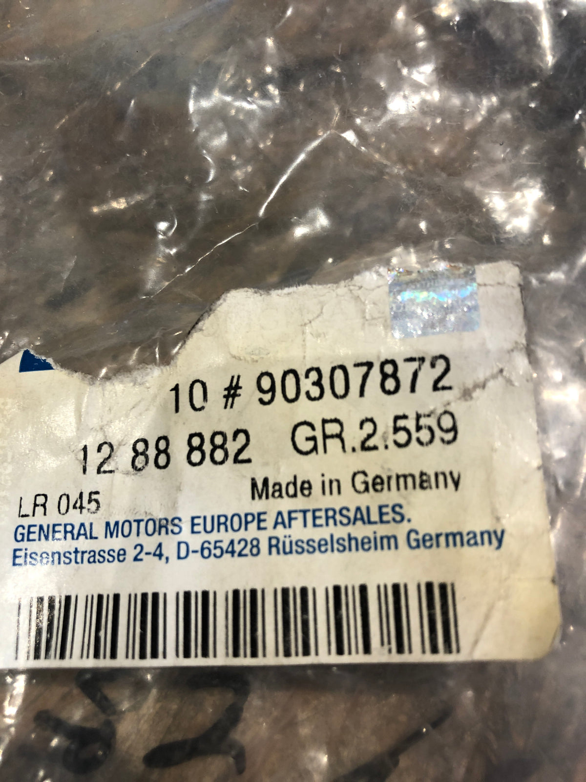 Original Opel Astra F Klemme Klimaanlage Neu