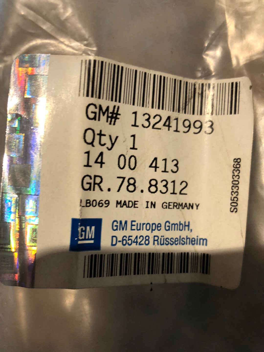 Original GM Opel Astra H Verlängerung Frontblech rechts Neu