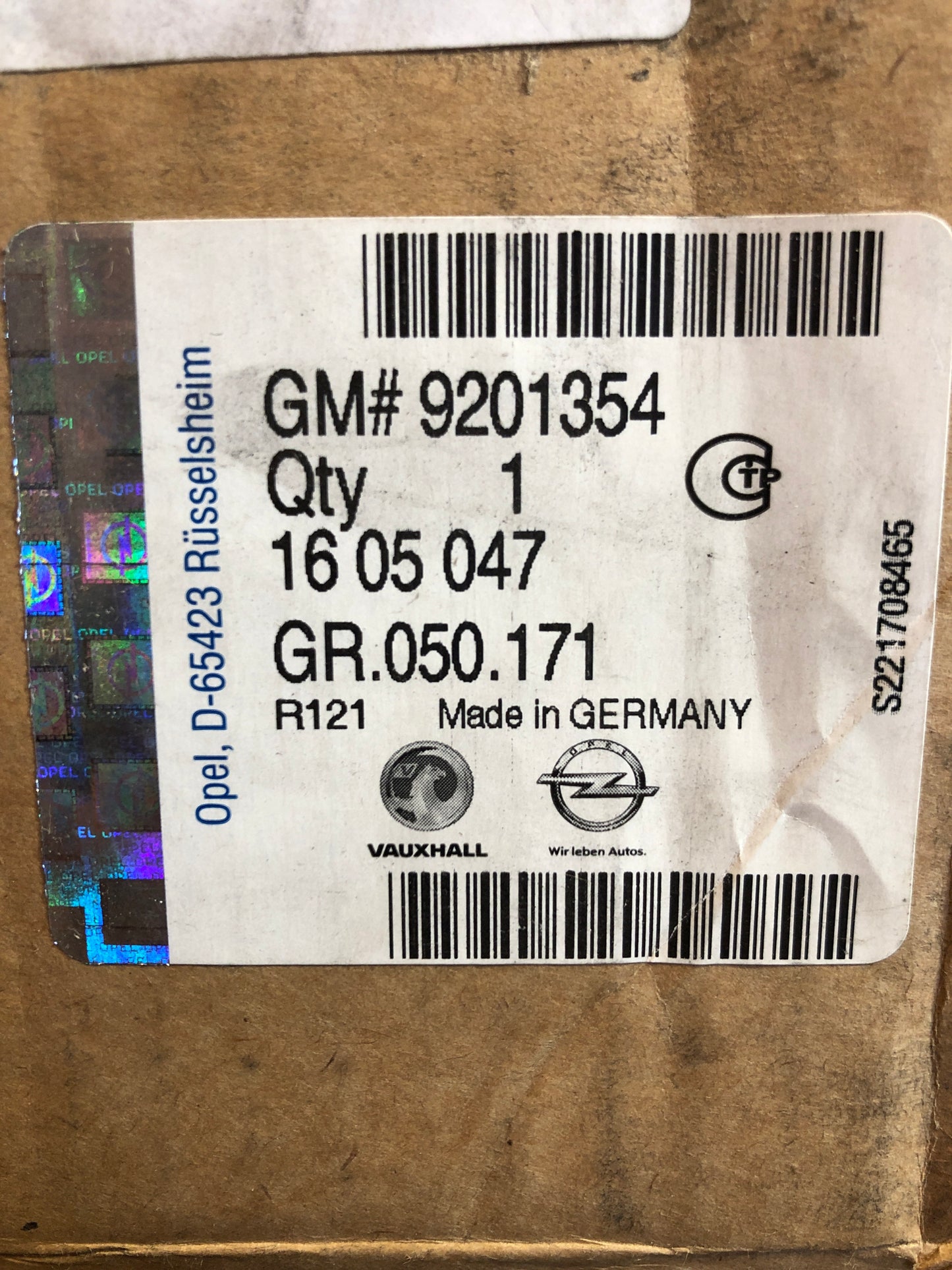 Original GM Opel Calibra Omega A Vectra B Senator B Bremsbeläge hinten Neu