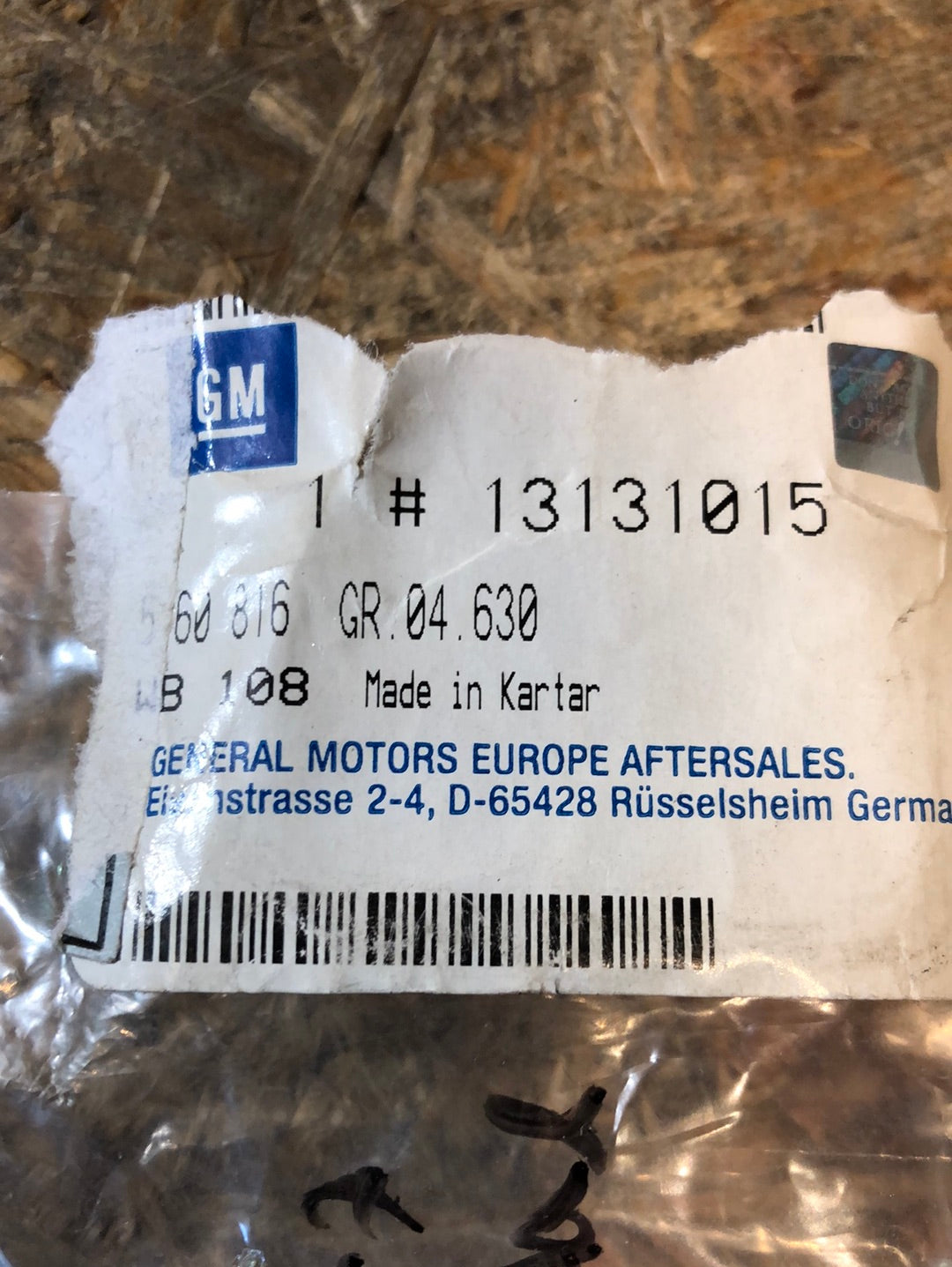 Original GM Opel Astra Sport Kupplungspedal Abdeckung Neu