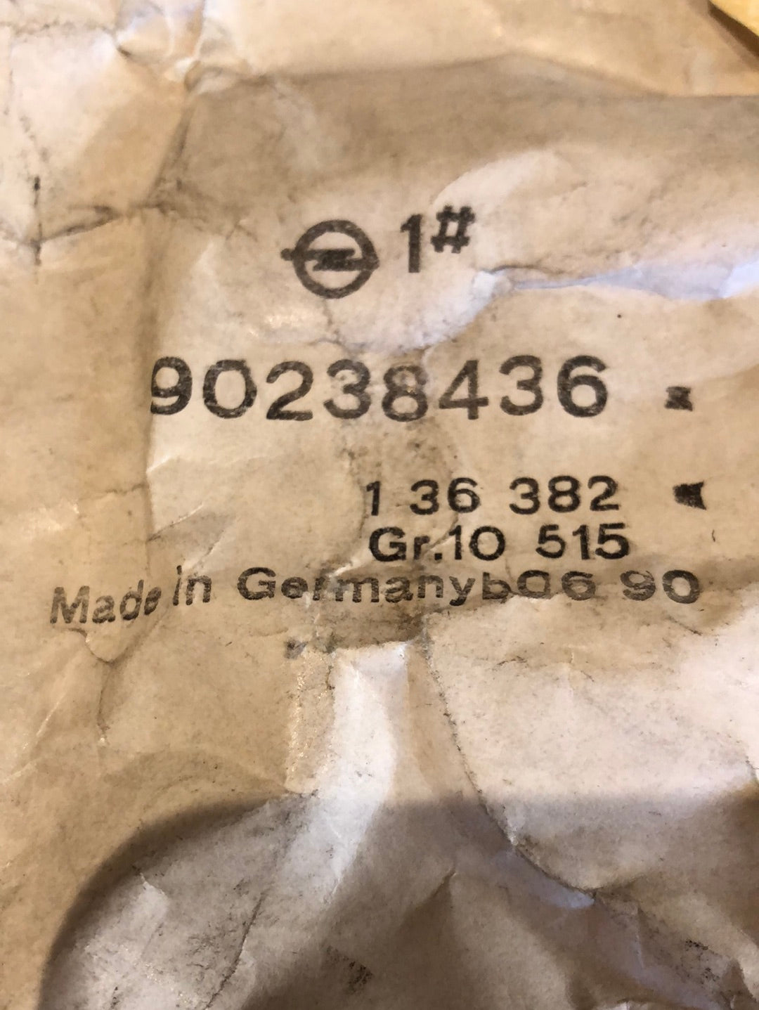 Original GM Opel Oldtimer/Youngtimer Griffschale Neu