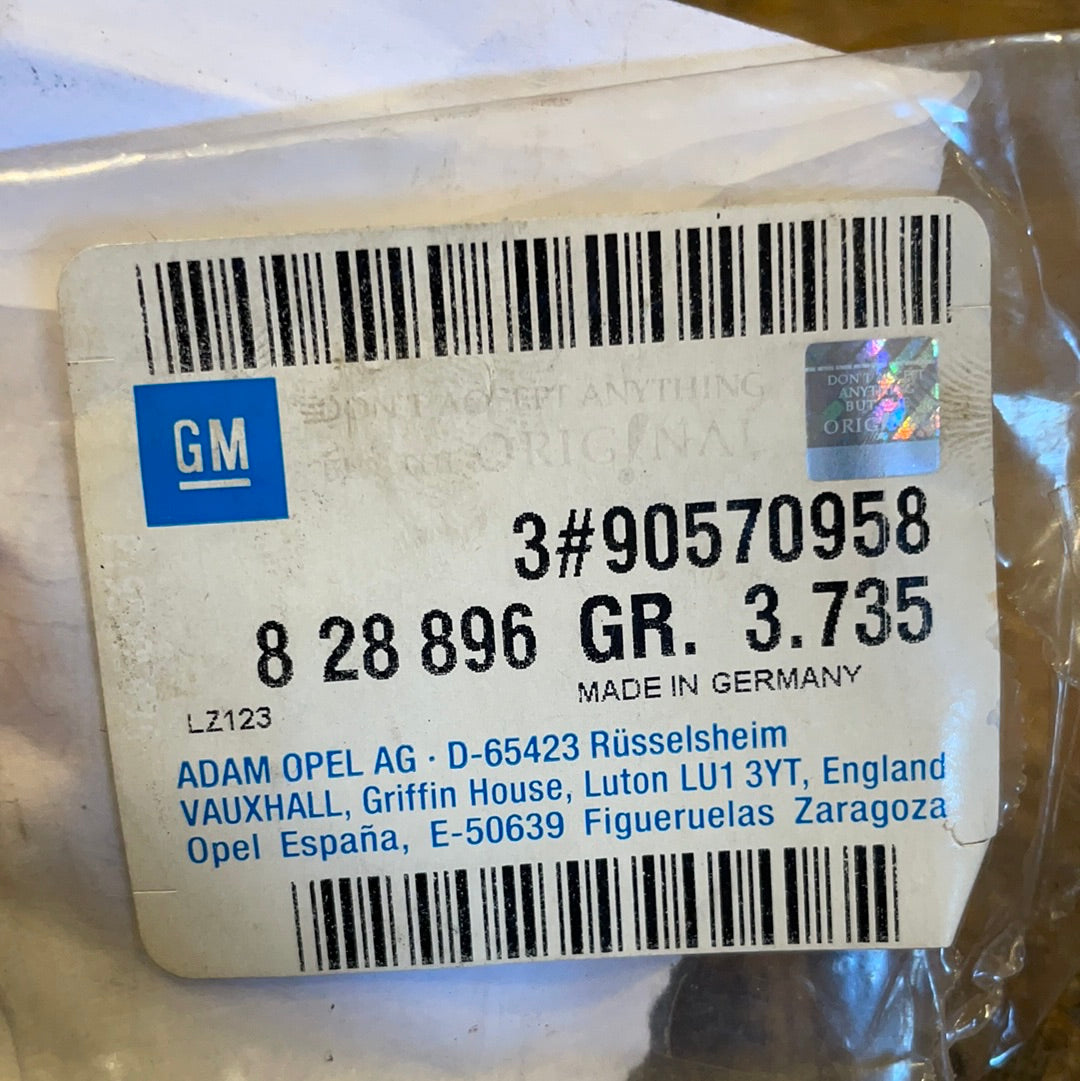 Original GM Opel Meriva 1,4L Corsa B/C/D 1,0/1,2/1,4 Dichtung Drosselklappengehäuse Neu