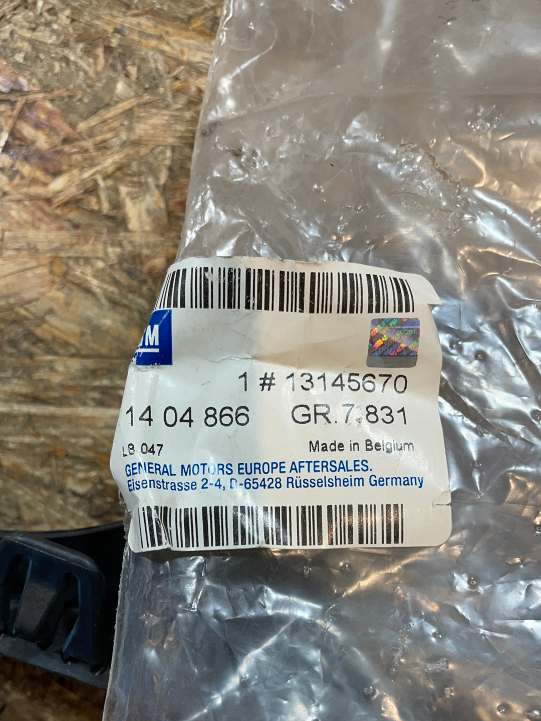 Original GM Opel Astra H GTC Bj.04-14 Stoßfängerabdeckung unten hinten Neu