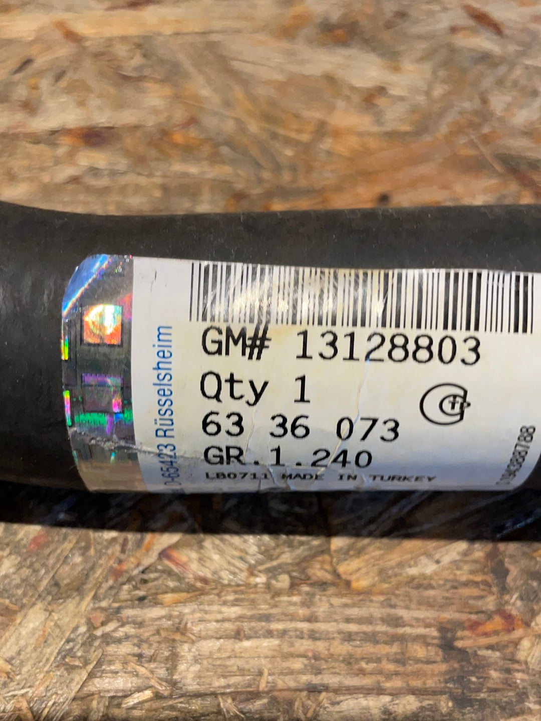 Original GM Opel Meriva A 1,6 Kühlwasserschlauch Neu