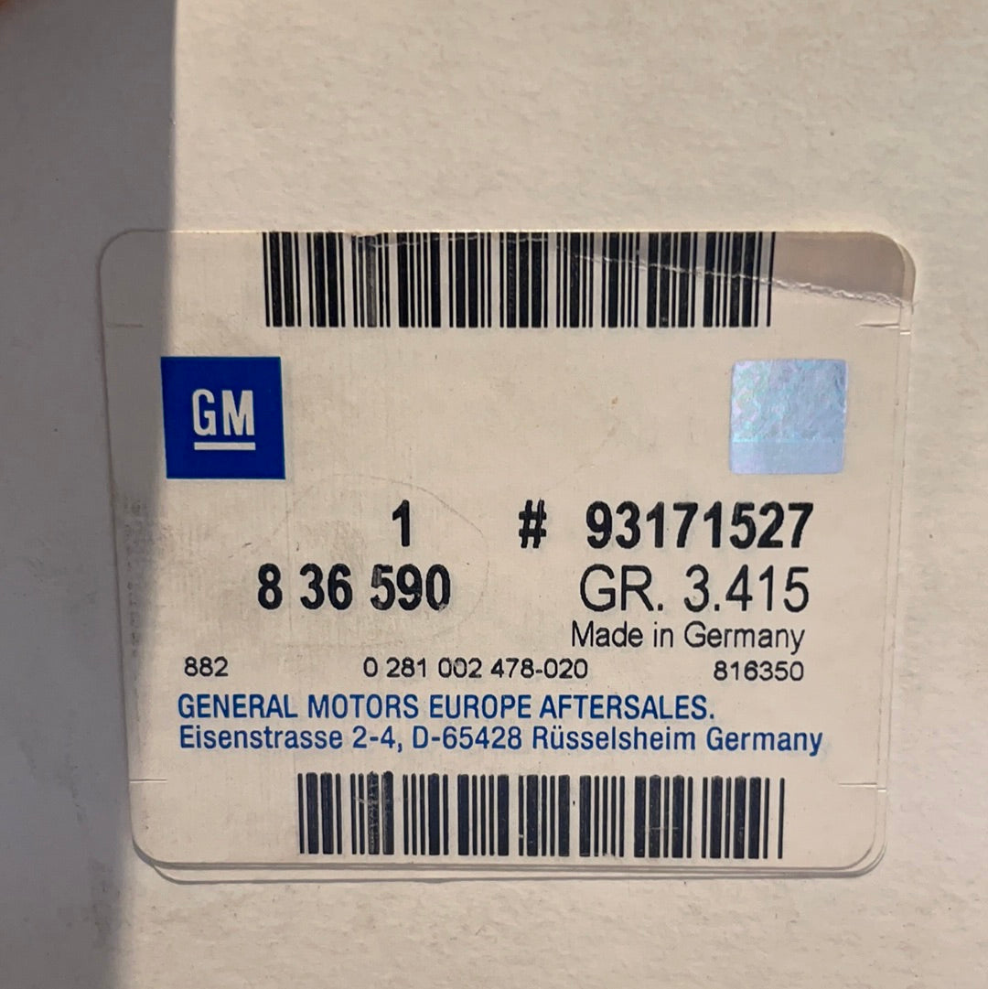 Original GM Opel Astra G Zafira A Luftmassenmesser Neu