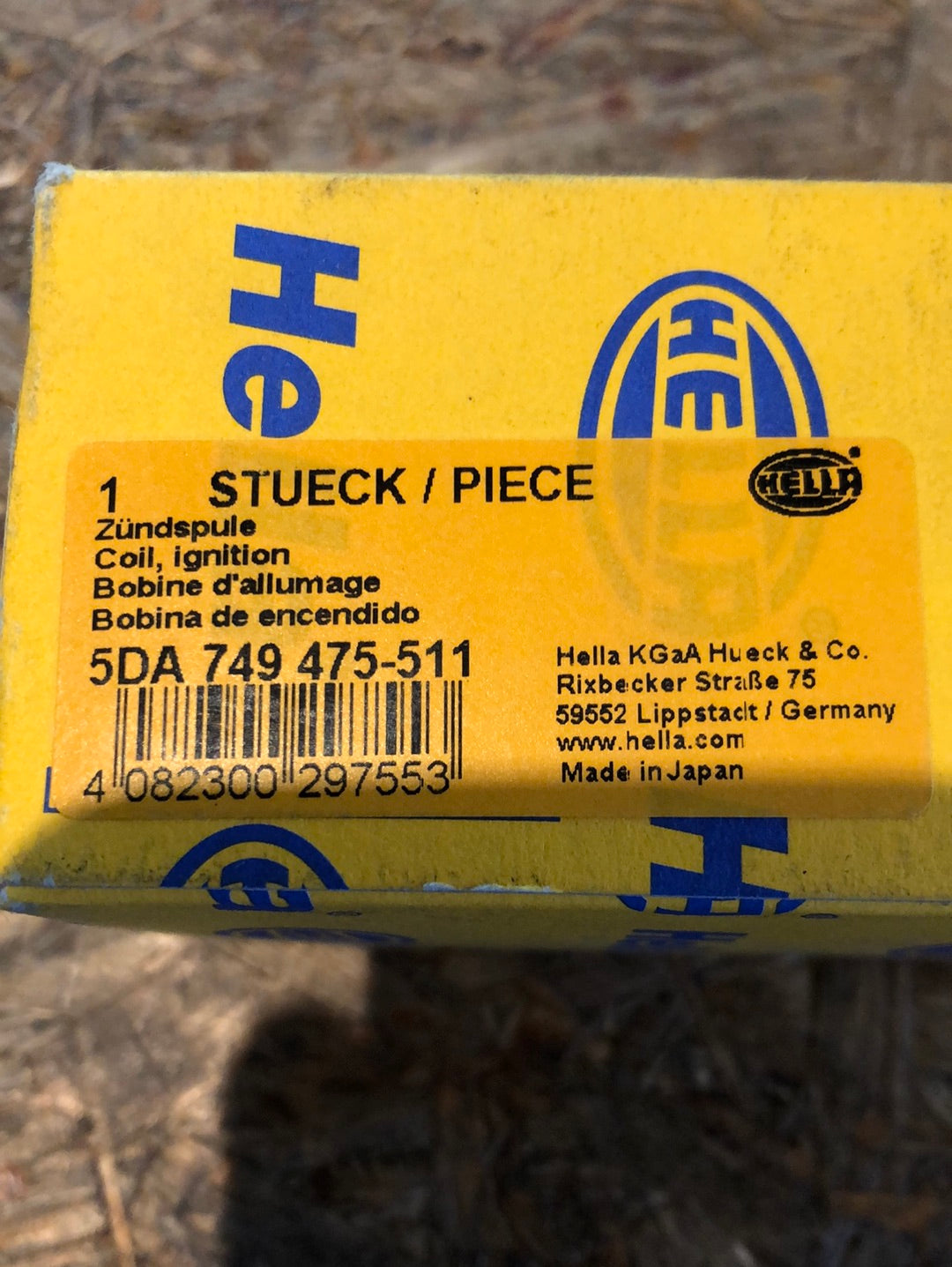 Original Hella Zündspule Neu