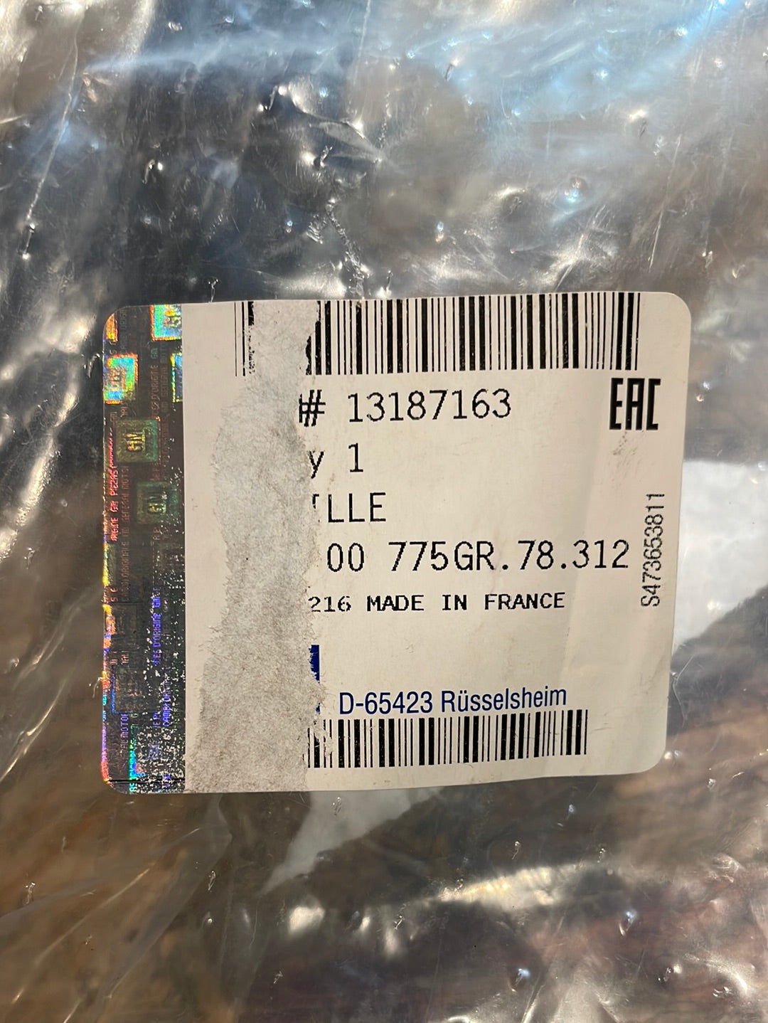 Original GM Opel Astra H 3-Türer Blende für Stoßfänger Neu