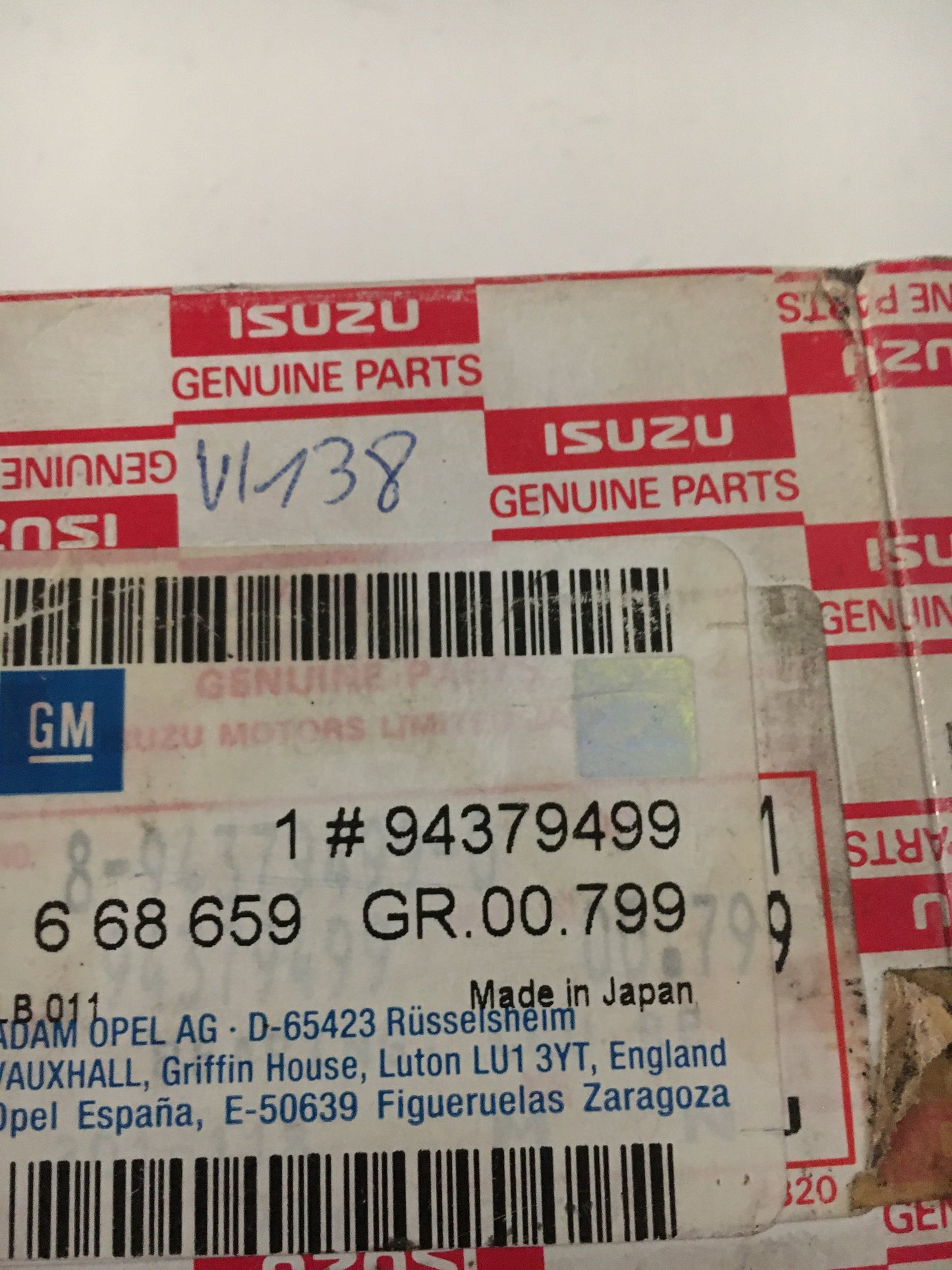 Original Opel Isuzu Ausrücklager NEU