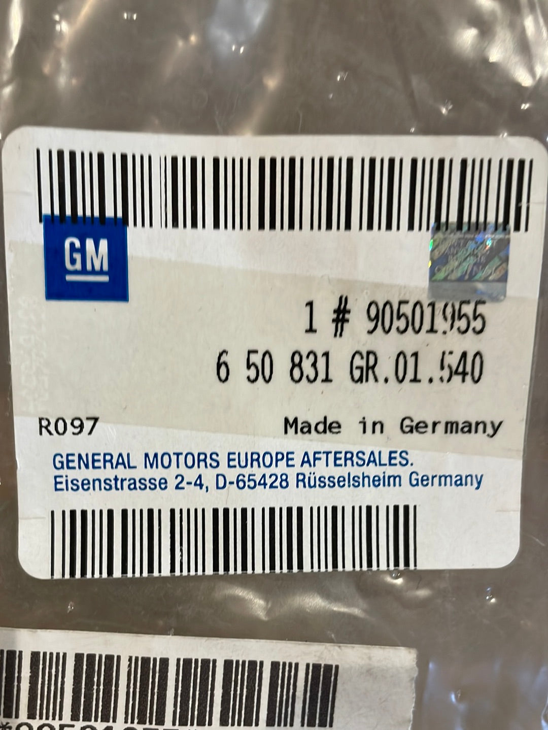 Original GM Opel Omega B Vectra Sintra V6 Ölkühler Abdeckung Neu