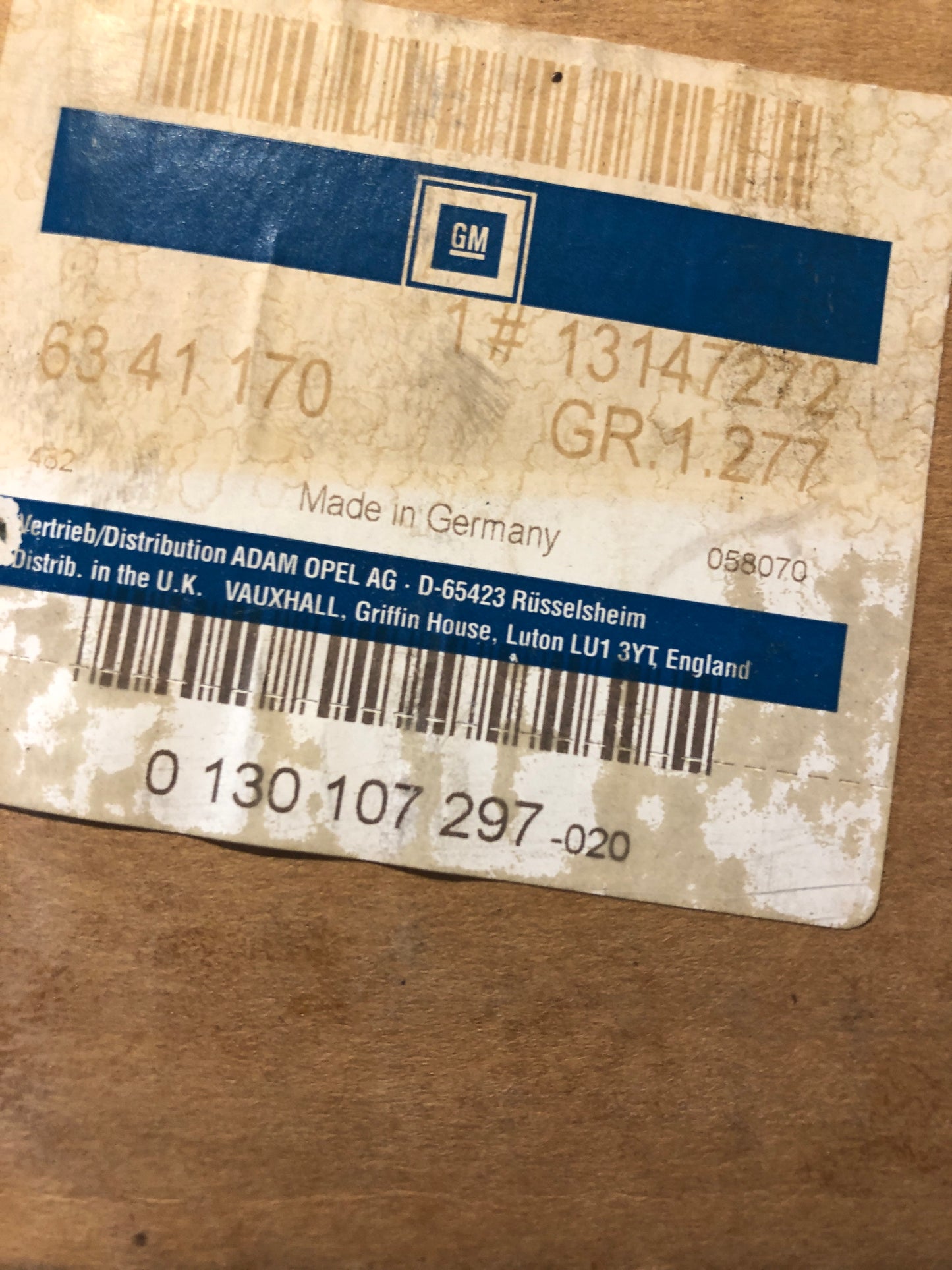 Original Opel Astra H Kühler Neu