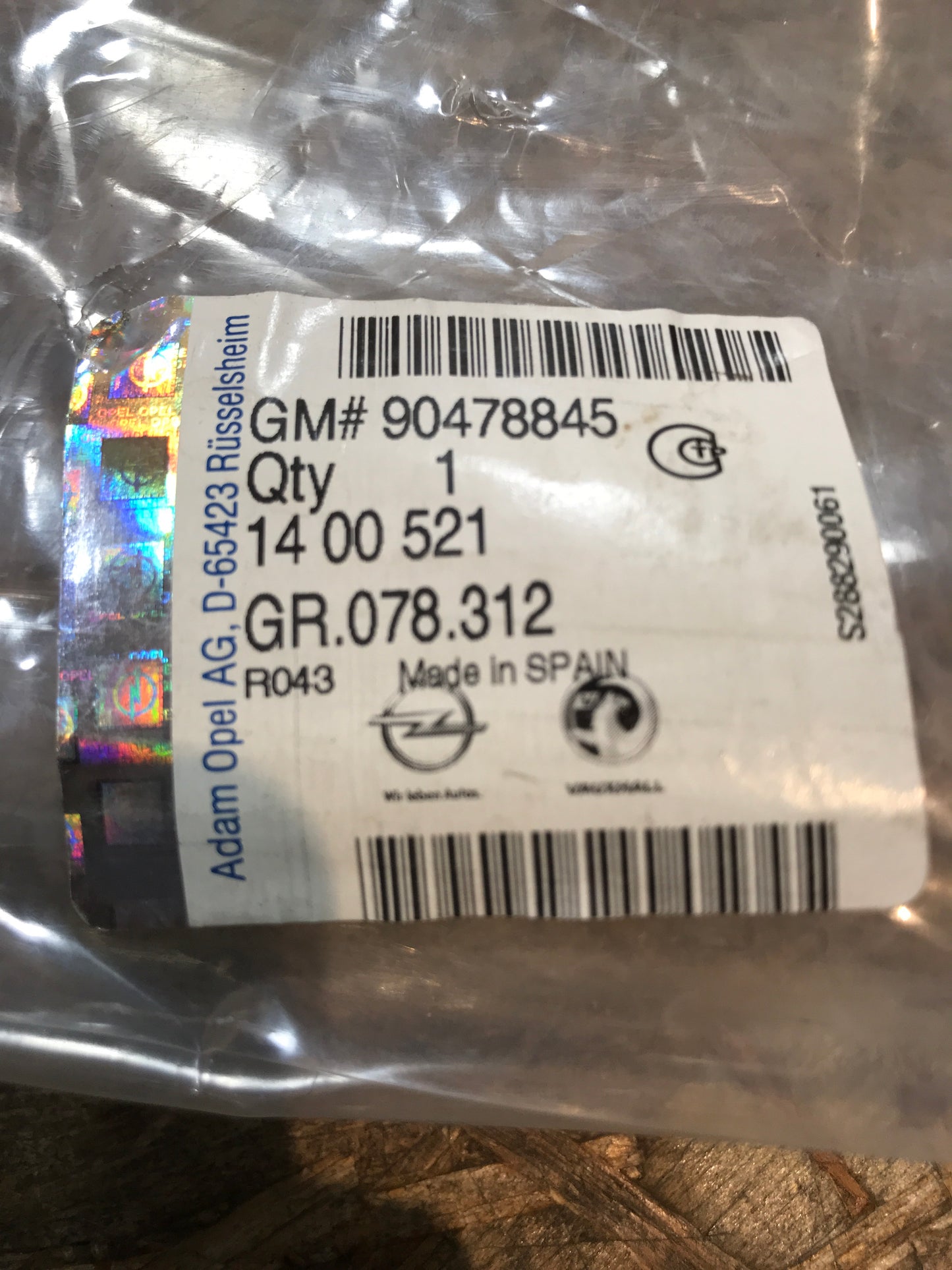 Original Opel Corsa B Tigra A Stoßfängerverkleidung vorne links NEU