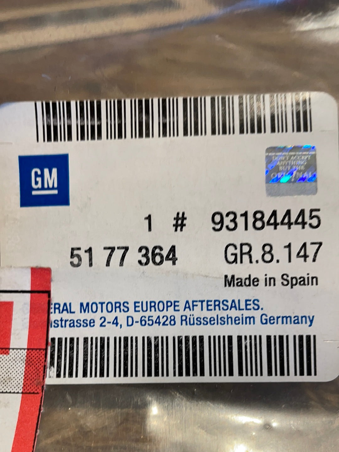 Original GM Opel Astra H Schriftzug „Astra 1.9 CDTI“ hinten