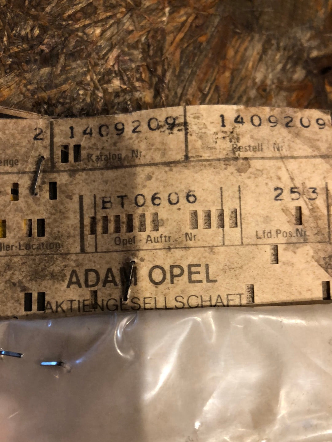 Original GM Opel Kadett C Zierleiste Neu