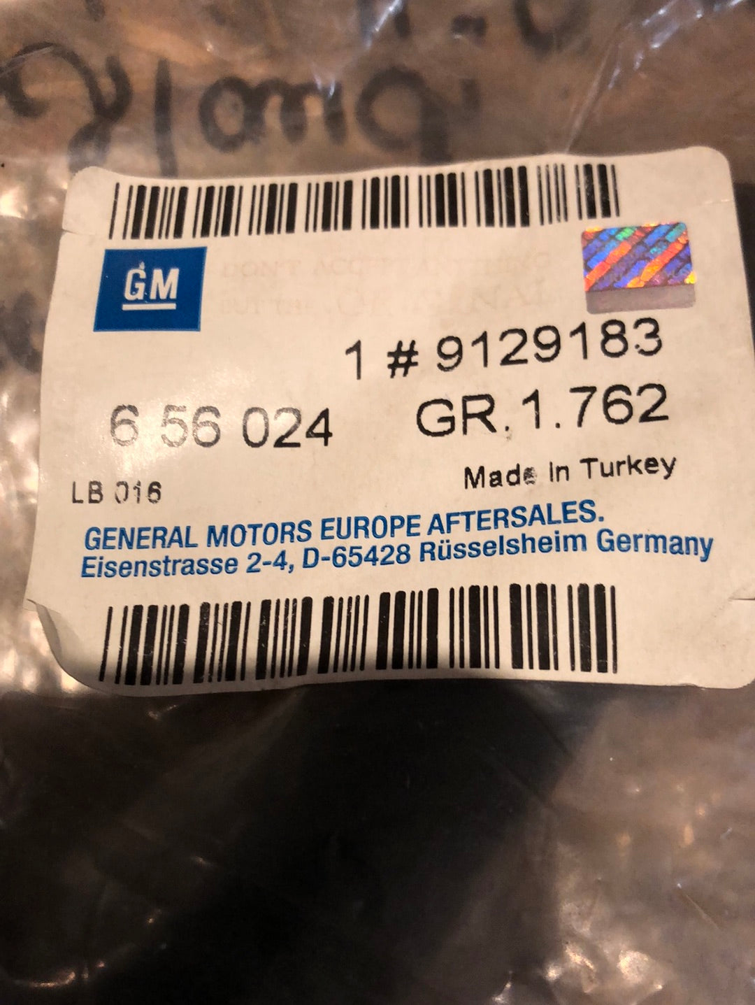 Original GM Opel Corsa C Bj. 02 1.0 Benziner Schlauch Motorentlüftung Neu
