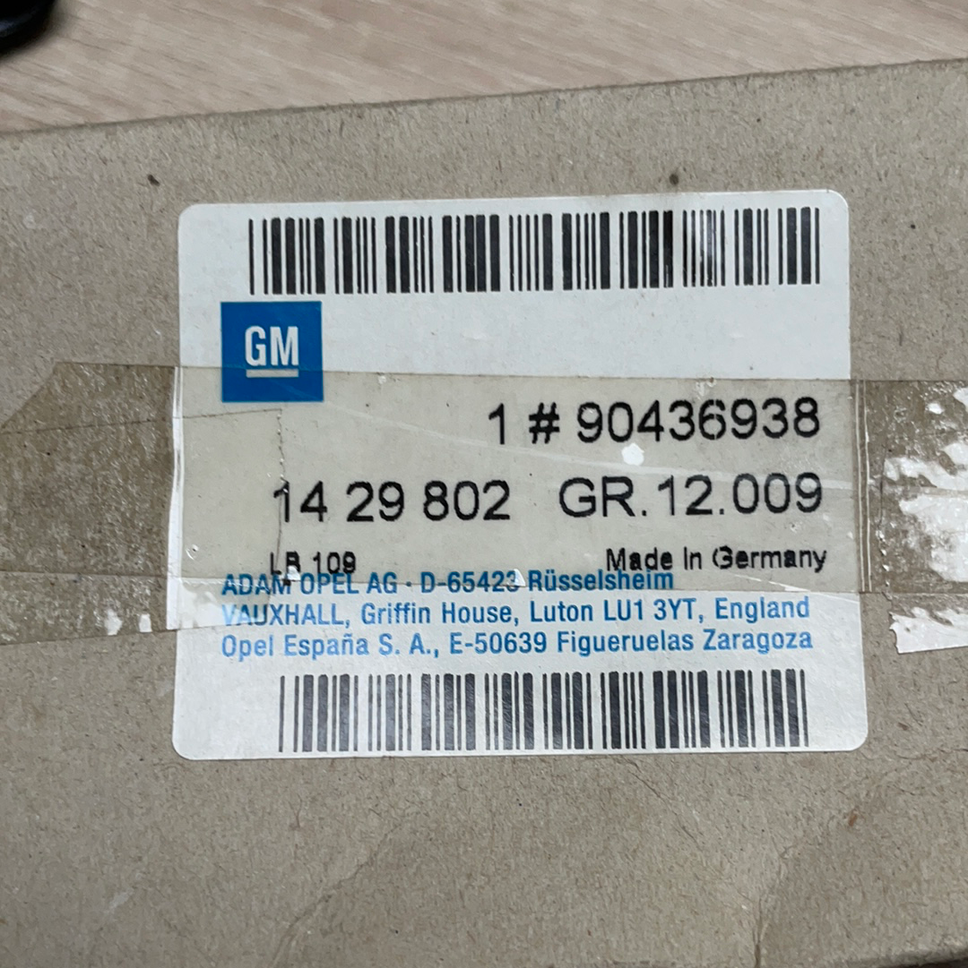 Original GM Opel Vectra C Gehäuse Ascher Tunnelgehäuse Neu