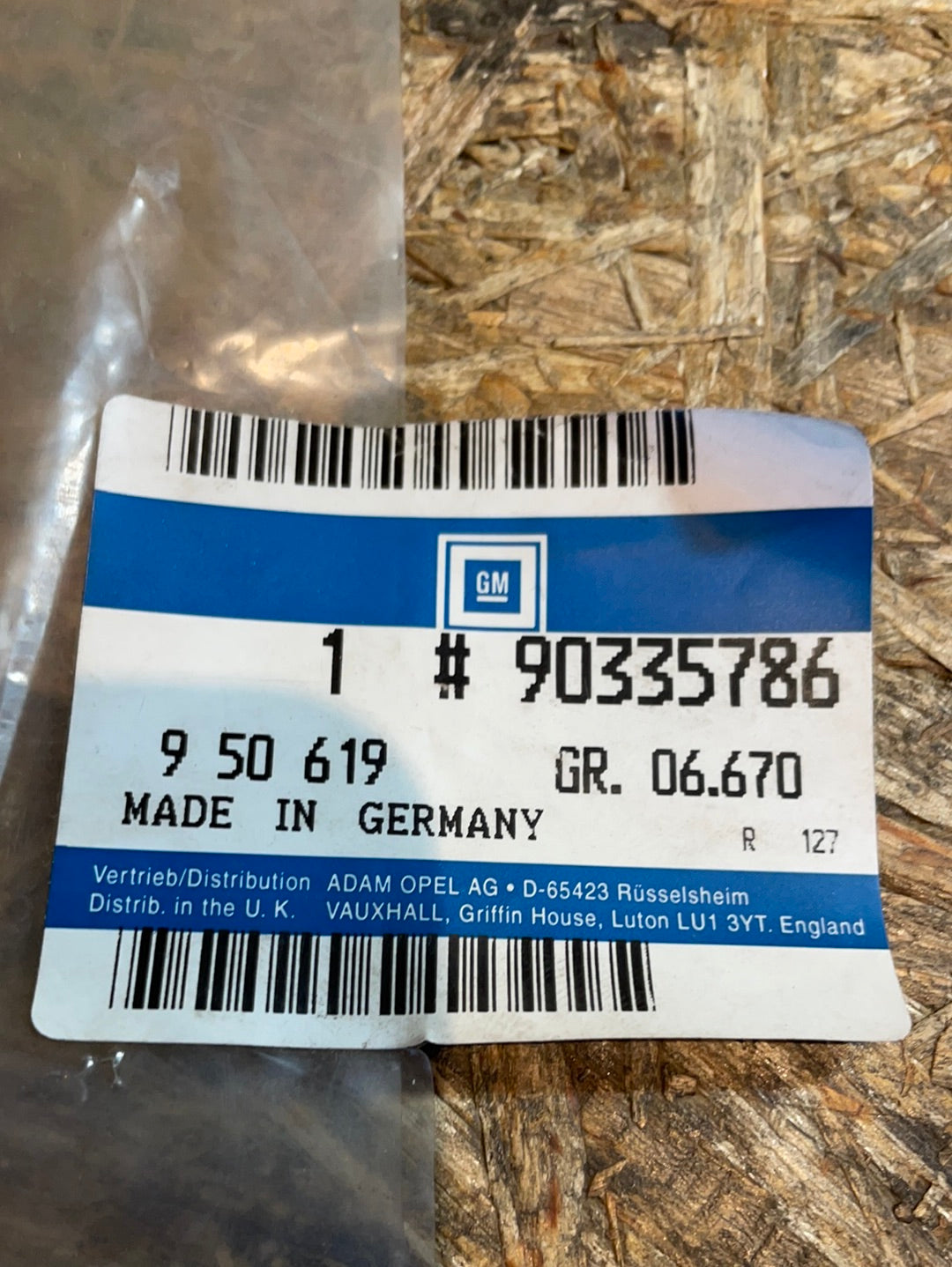 Original GM Opel Vectra A Zufuhrrohr Lenkgetriebe Neu
