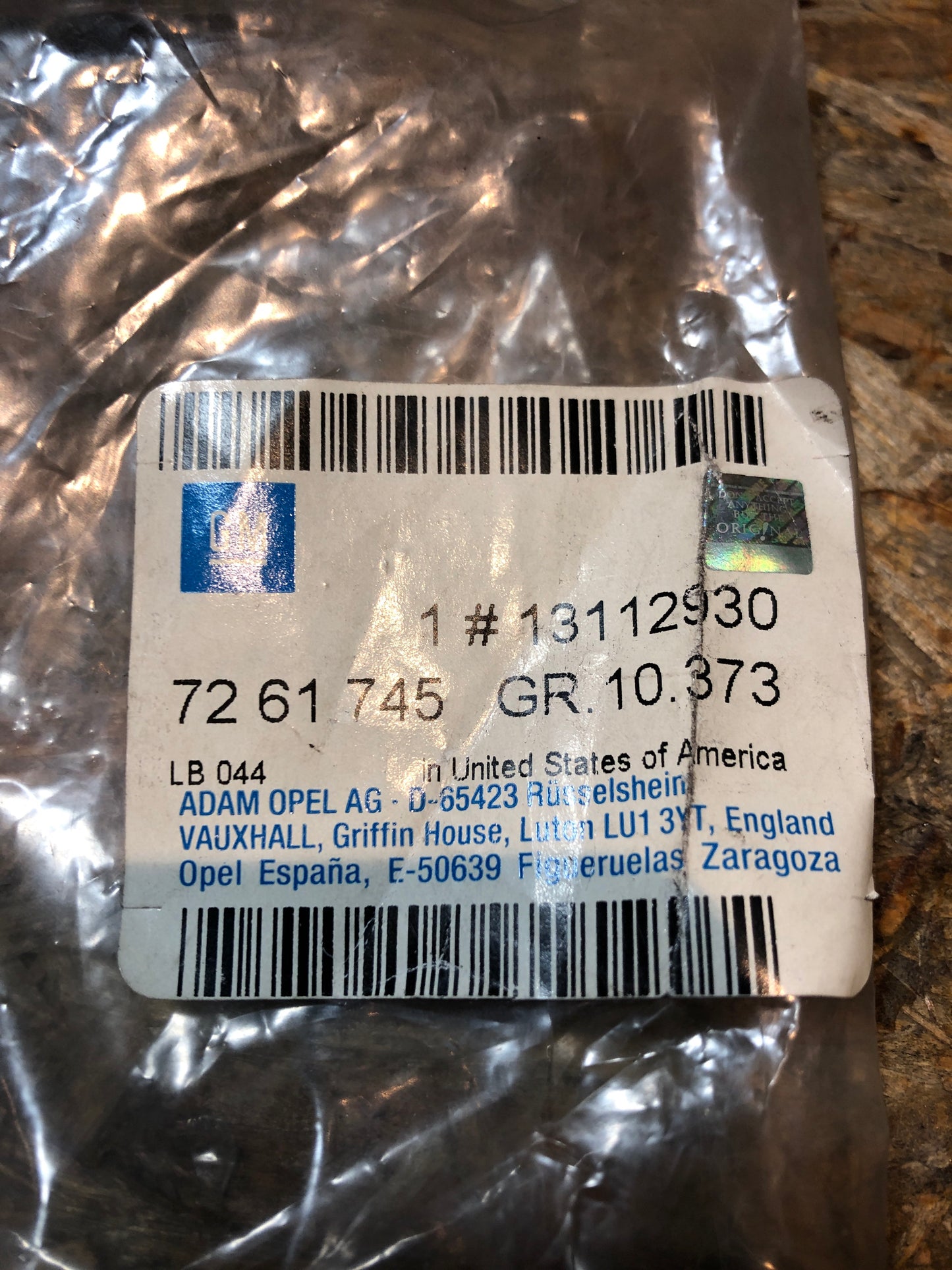 Original GM Opel Astra H Zafira B Führung Kopfstütze Neu