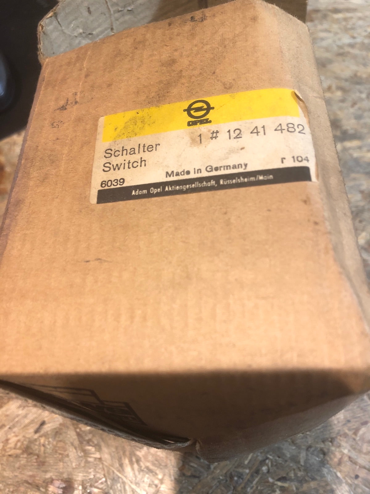 Original Opel Rekord D Commodore B Blinkerschalter Neu