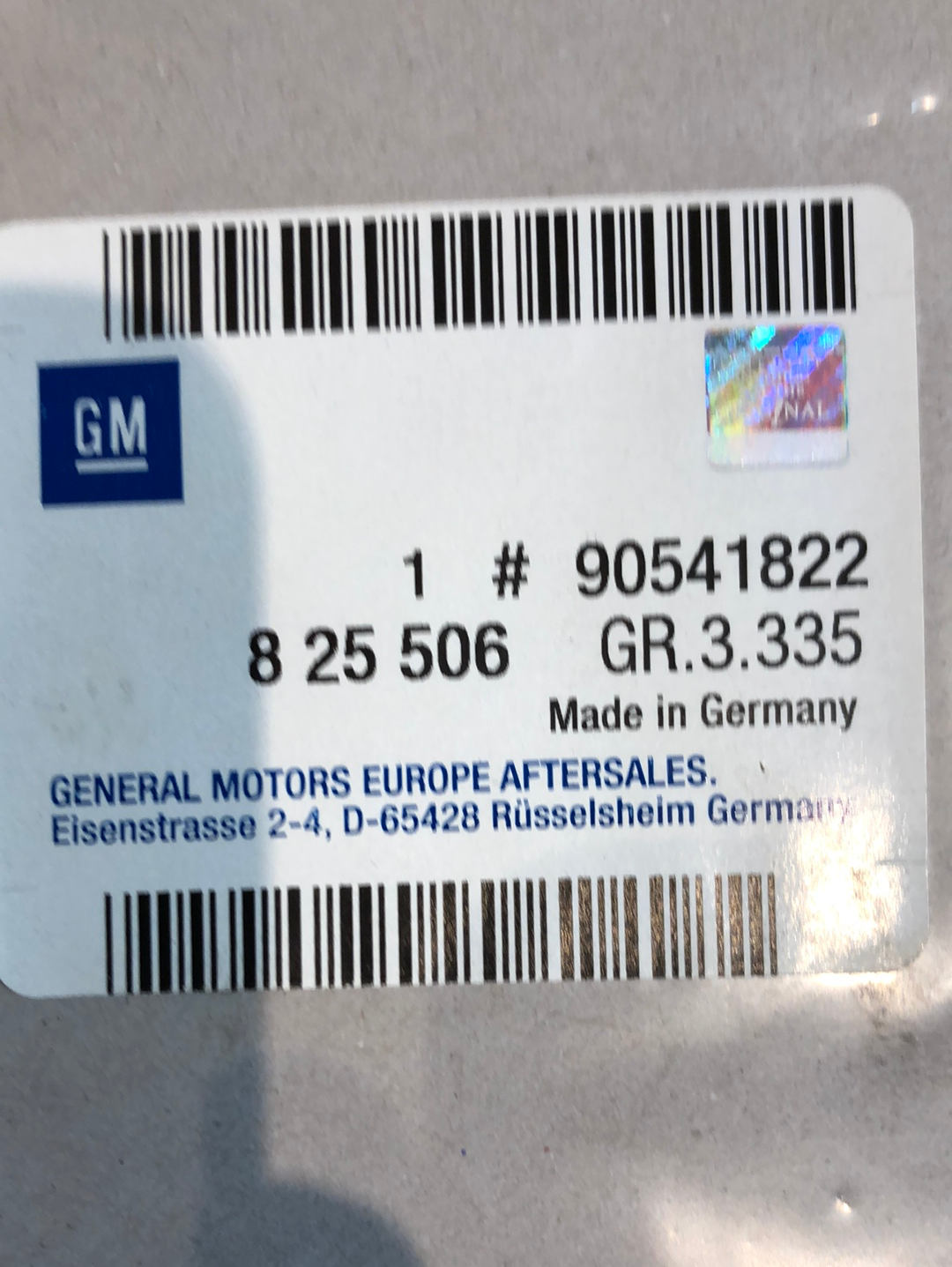 Original GM Opel Astra G Zafira A Dichtung Drosselklappenstutzen Neu