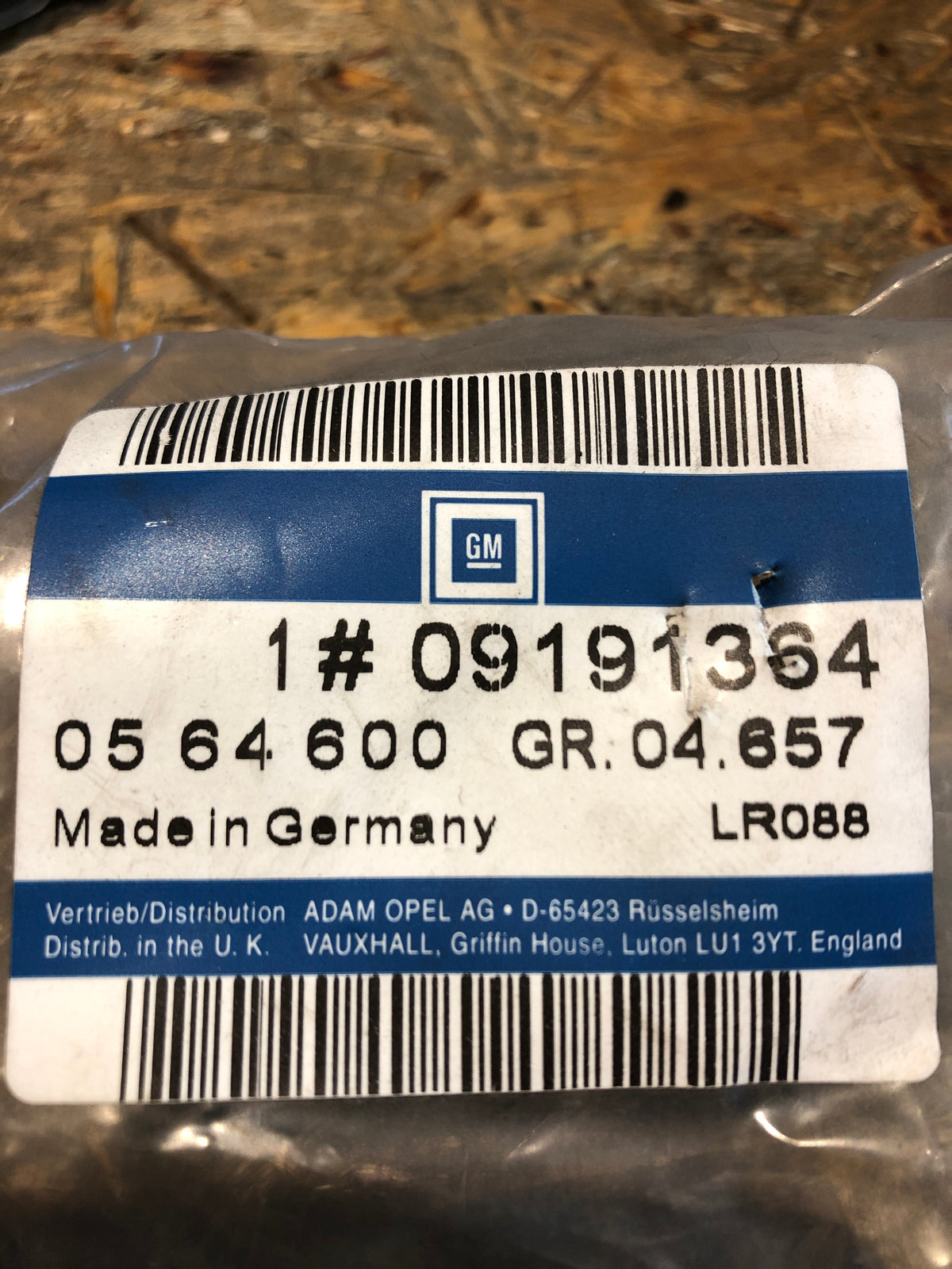 Original Opel Astra G H Zafira A B Vakuum Rückschlag Ventil Neu
