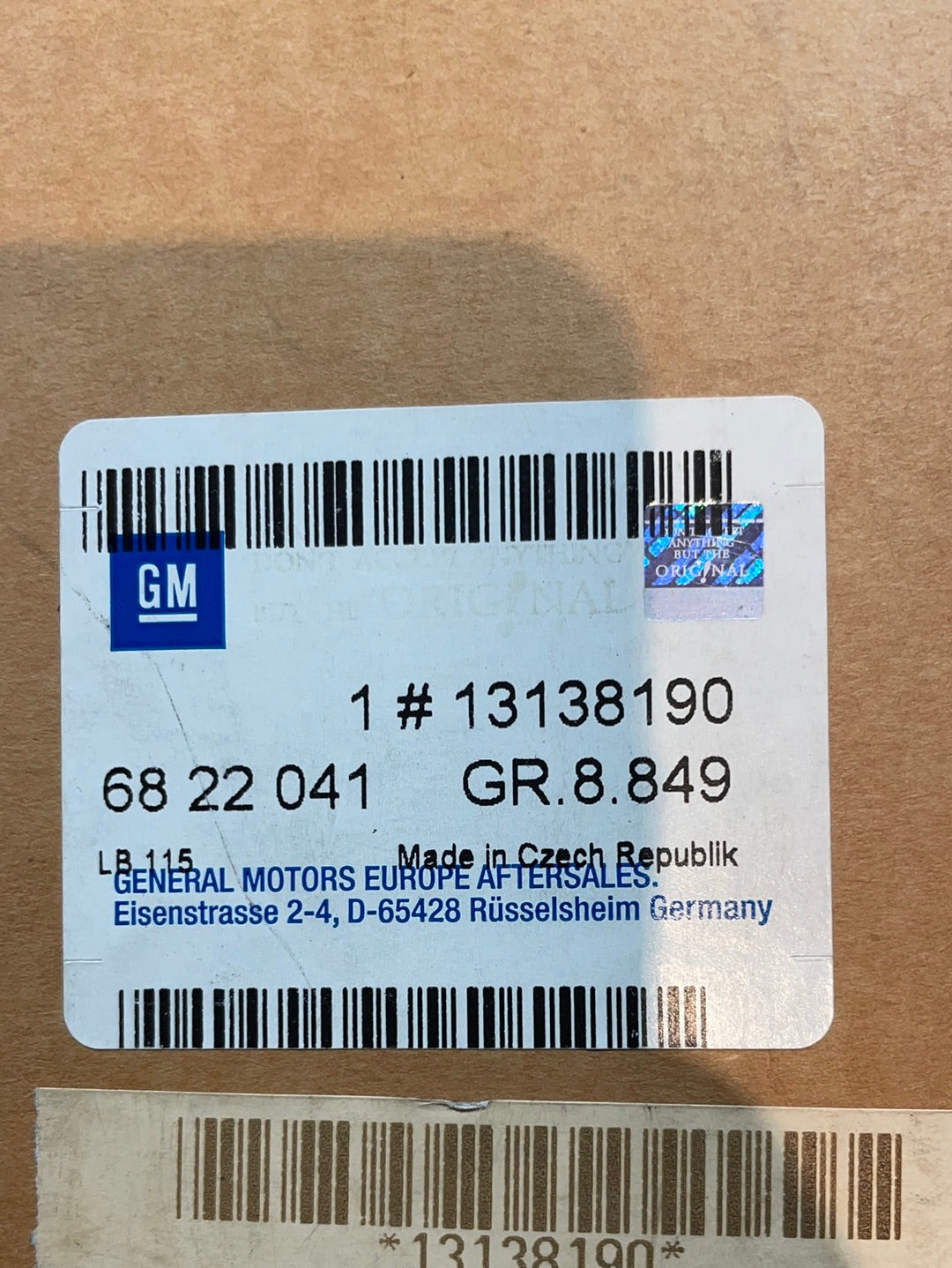 Original GM Opel Vectra C GTS Signum Klimabedienteil Neu