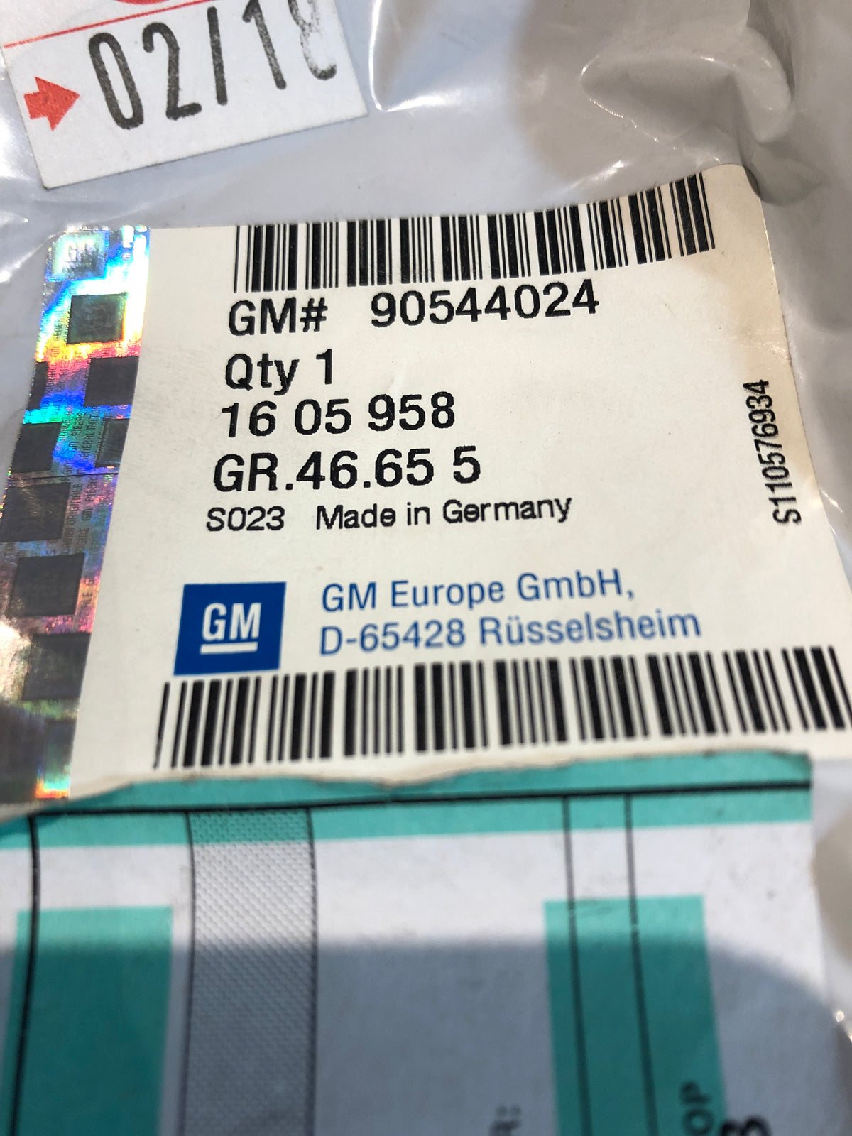Original Opel Astra G Dichtungssatz Bremssattel Neu