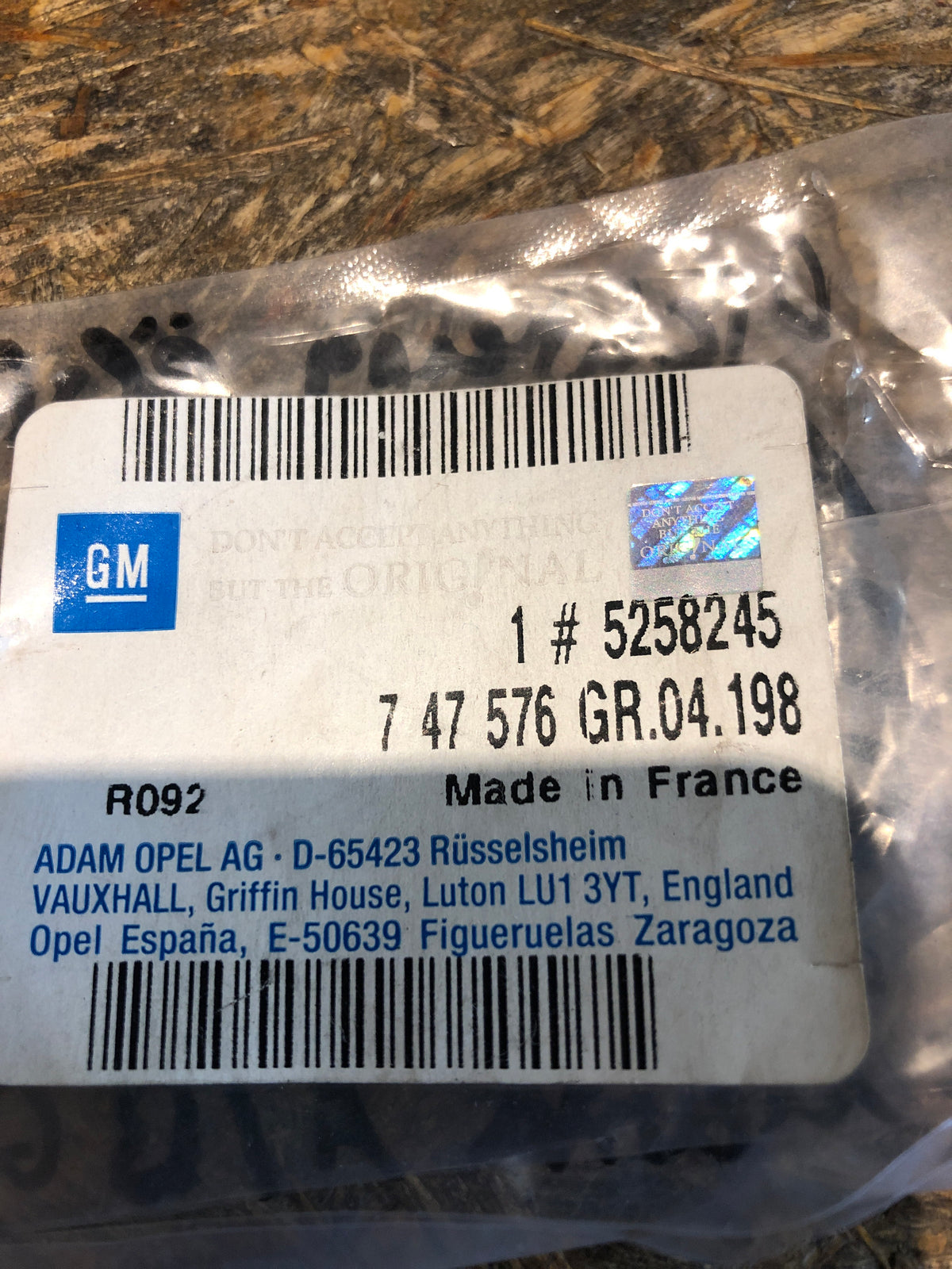 Original Commodore A/B Rekord C/B Ascona Manta A/B GT Dichtung Ölsieb Automatik