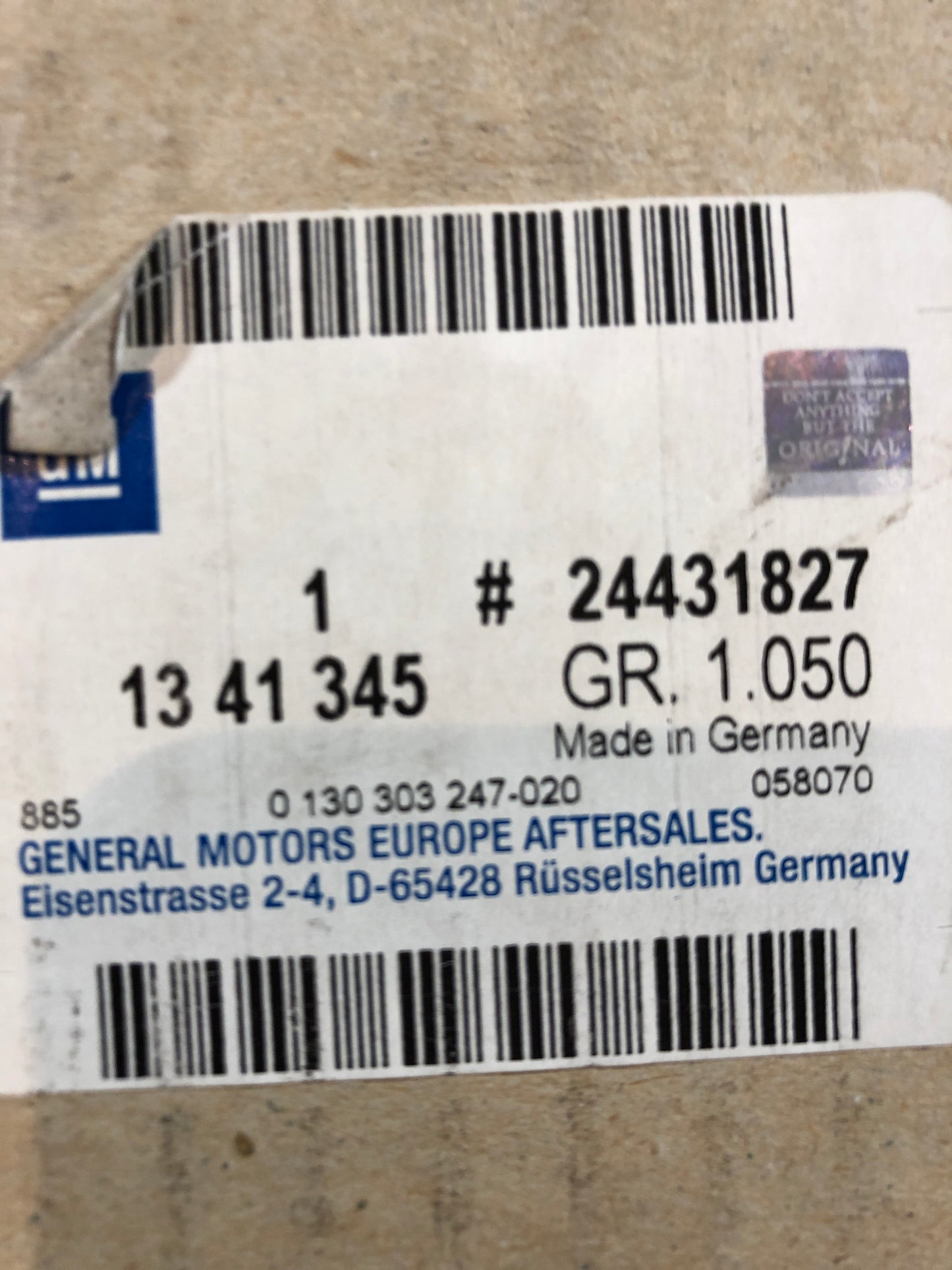 Original GM Opel Astra G Zafira A Lüfter Motorkühlung Neu
