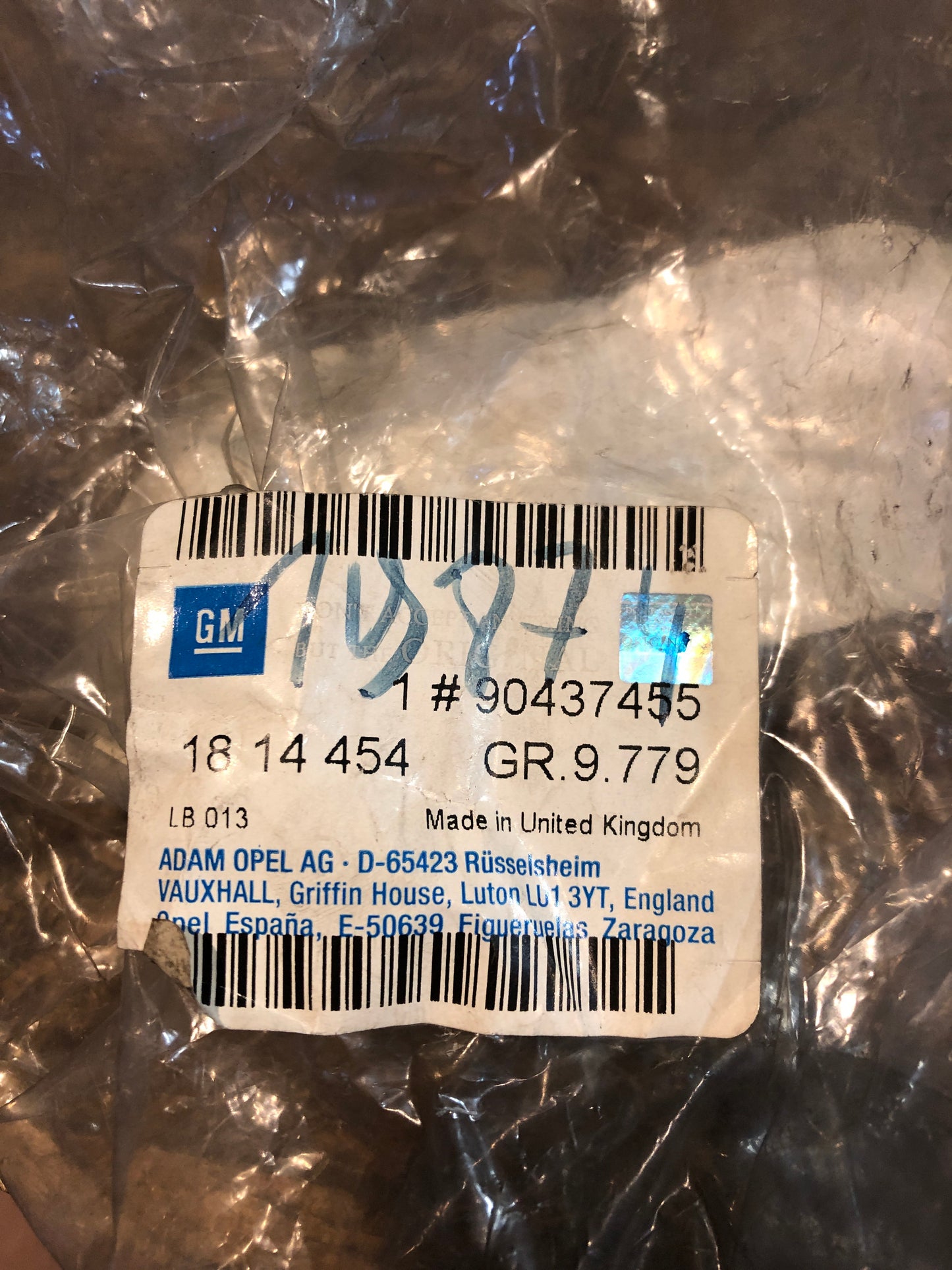 Original GM Opel Astra G Luftdüse Armaturenbrett Rechts Neu