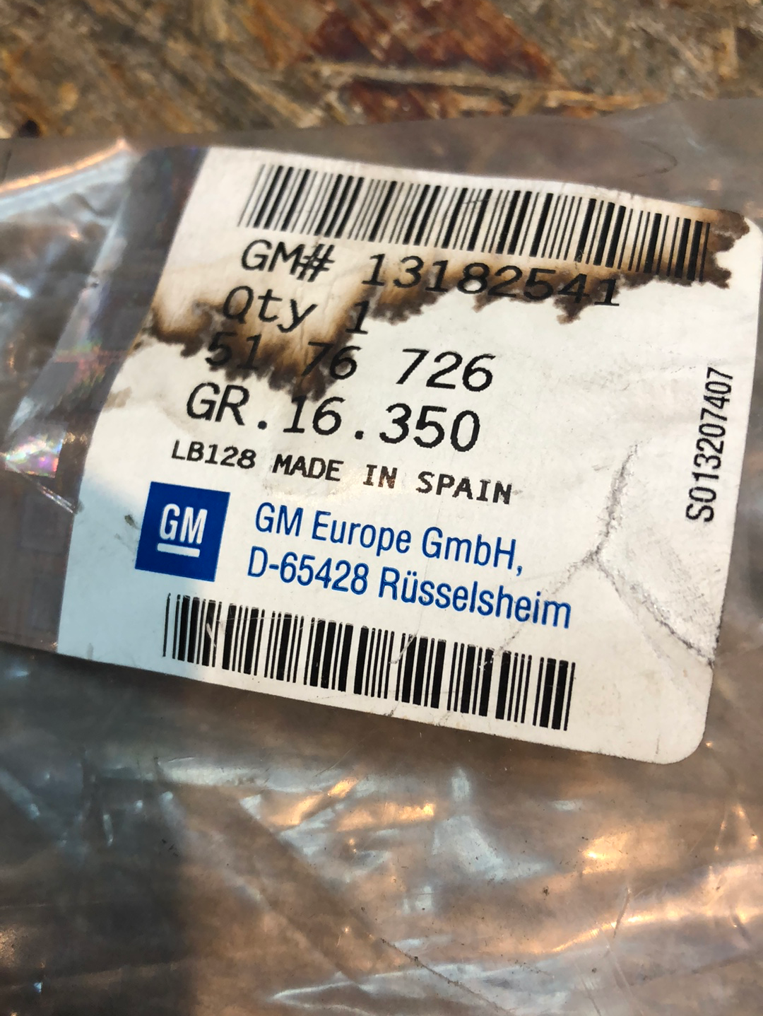 Original Opel Astra H Zierleiste Heckklappe Neu