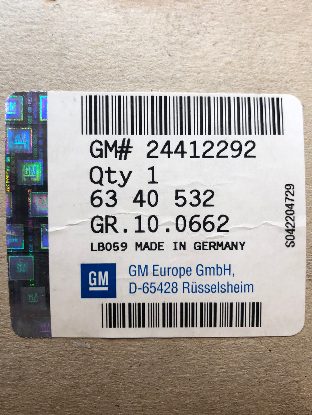 Original GM Opel Astra F Combo B Vectra B Corsa B Tigra Spannrolle Keilriemenspanner für Keilrippenriemen Neu