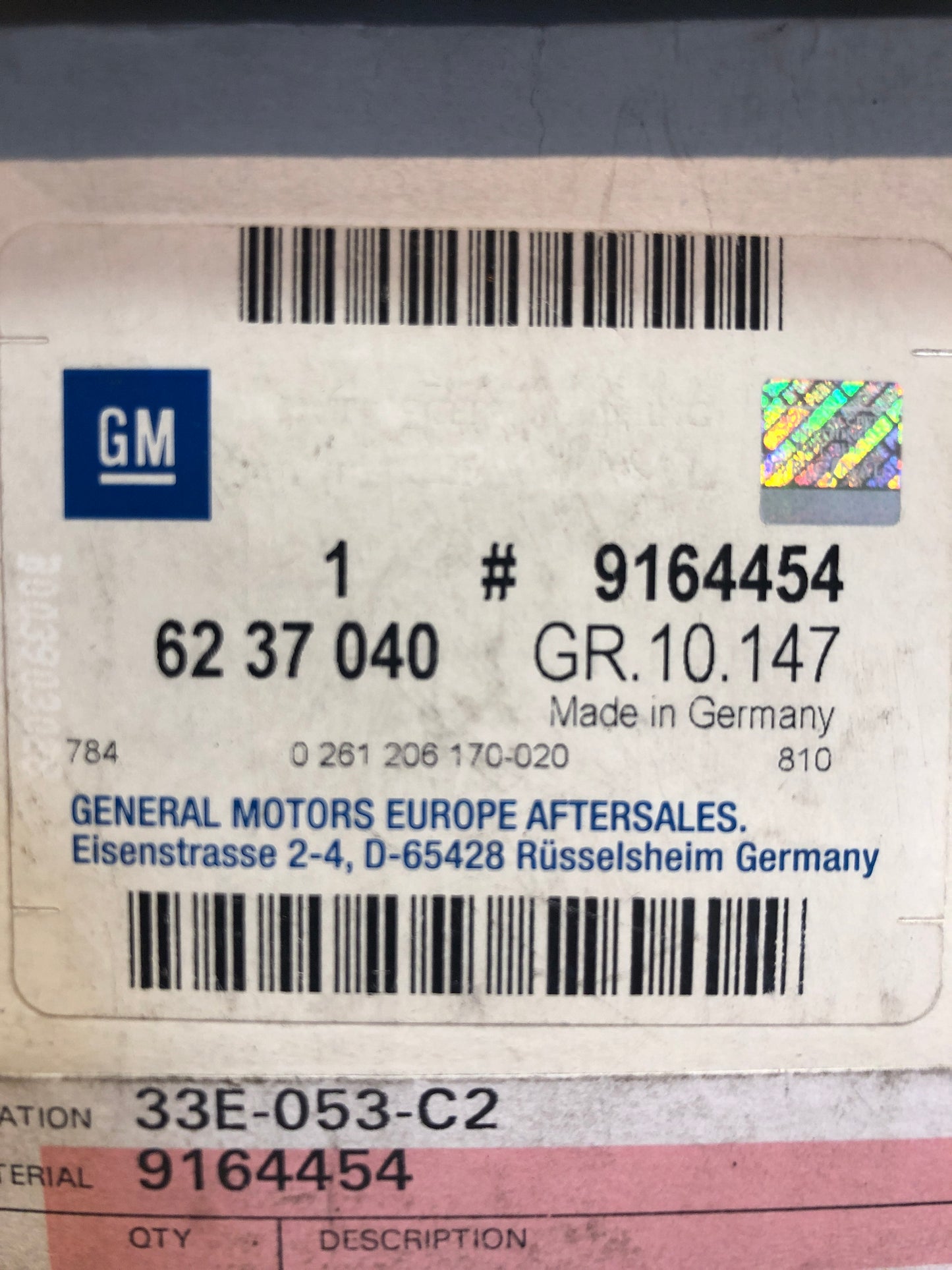 Original GM Opel Corsa B Steuergerät Motor Neu