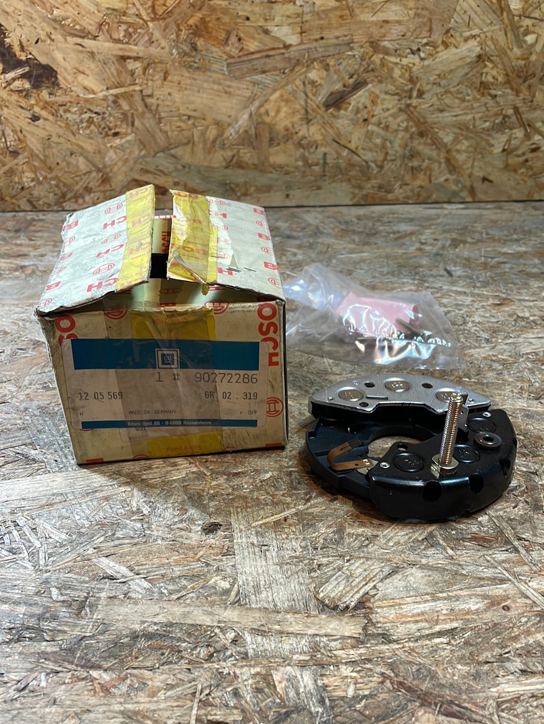 Ascona C , Kadett E Diodenplatte Lichtmaschine Original Bosch GM Neu