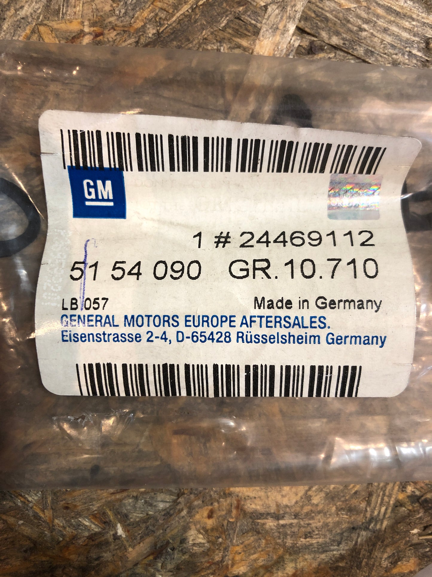 Original GM Opel Astra H Dichtung Fensterschacjt hinten Neu