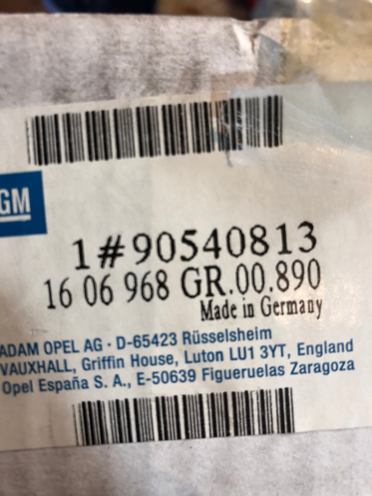 Original GM Opel Astra F Vectra A Kupplungssatz Neu