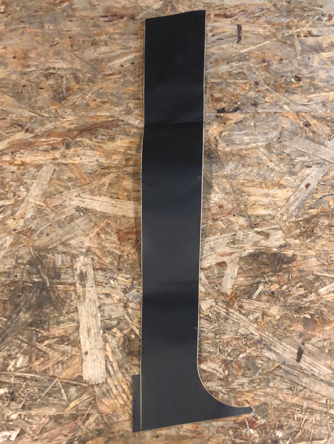 Original GM Opel Kadett E 3-Türer Farbstreifen Fensterrahmen Vordertür links Schwarz Neu