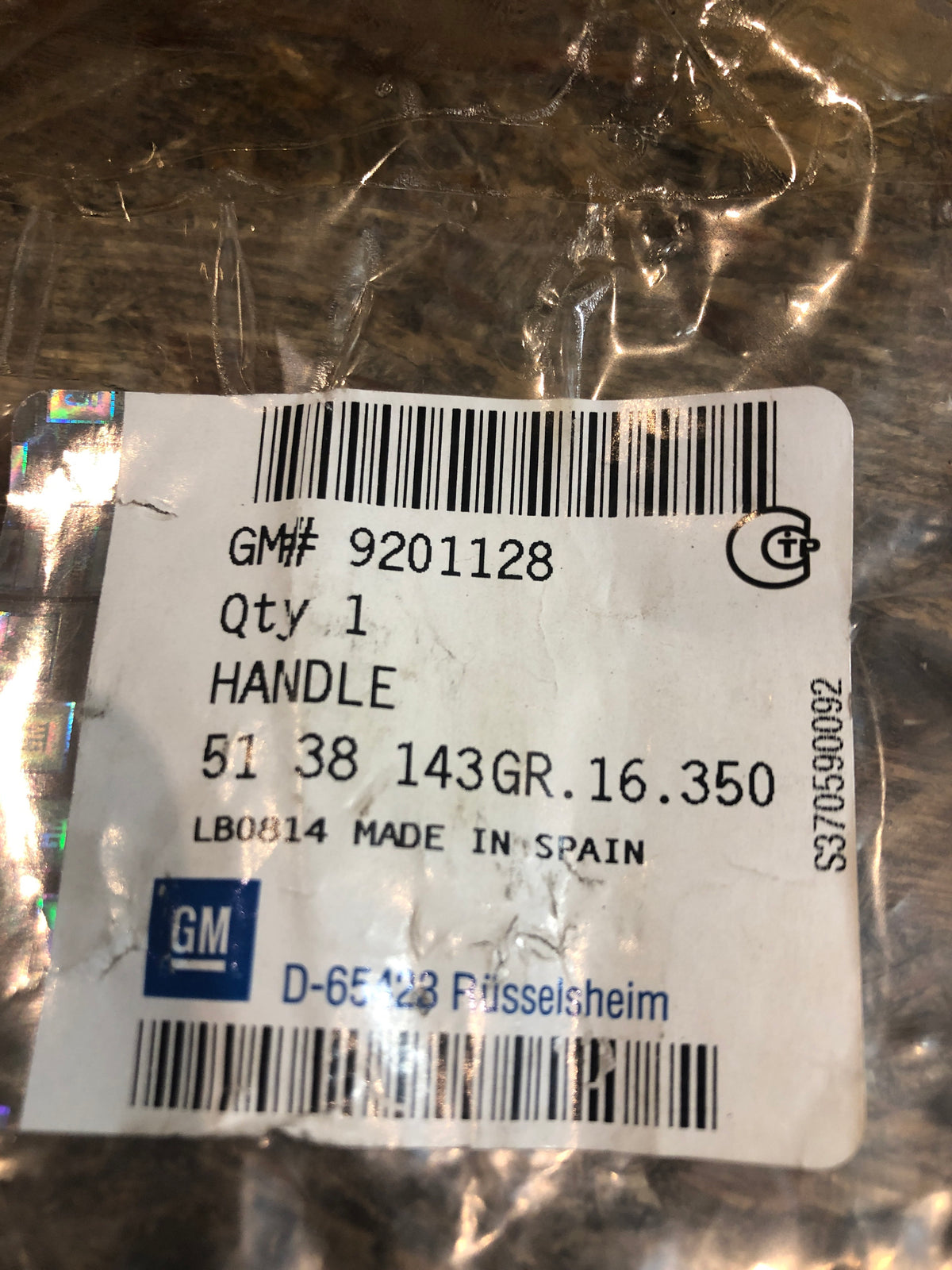 Original Opel Meriva A Türgriff vorne rechts Neu