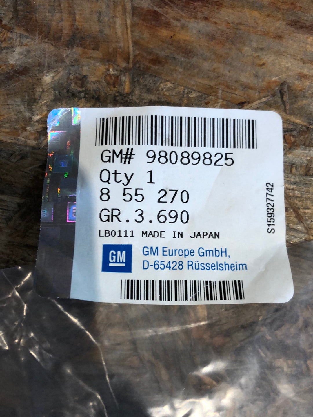 Original GM Opel Astra J A17DTJ Lambdasonde Neu